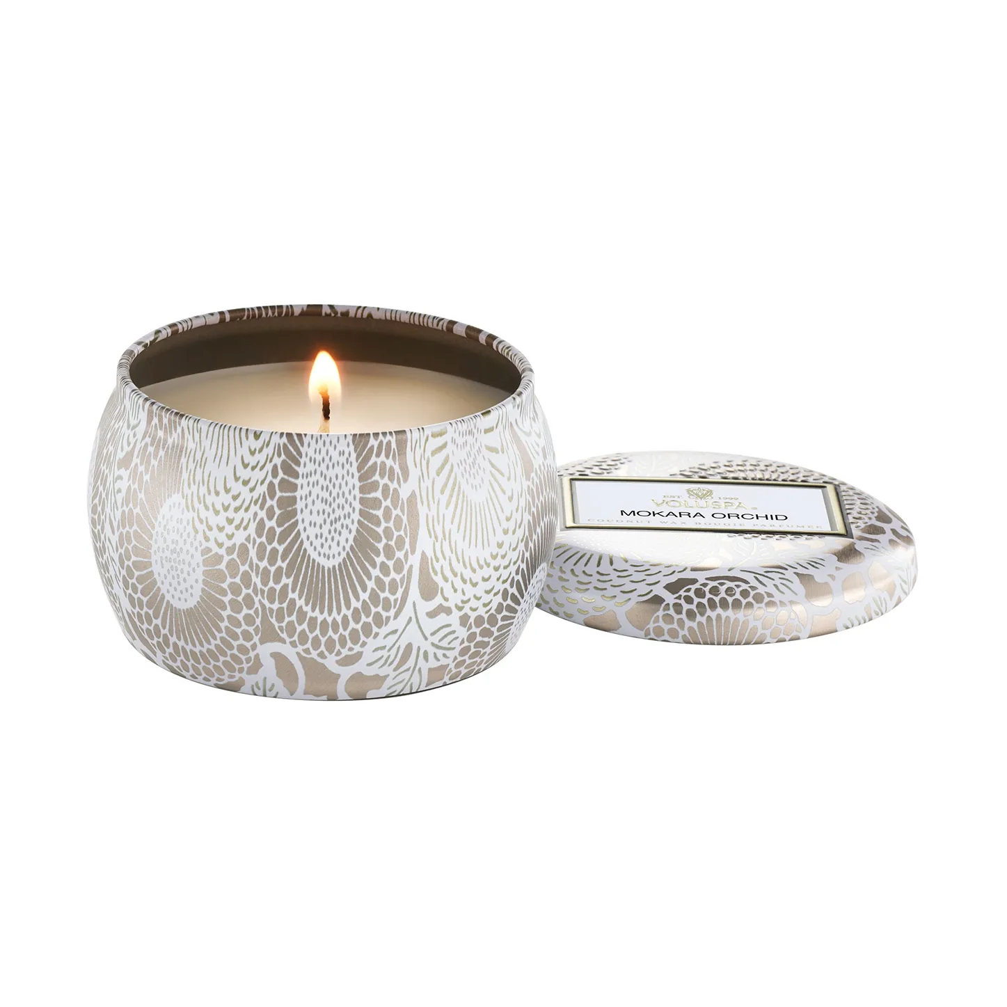 Voluspa Japonica Mini Tin duftlys 25 timer Mokara Orchid