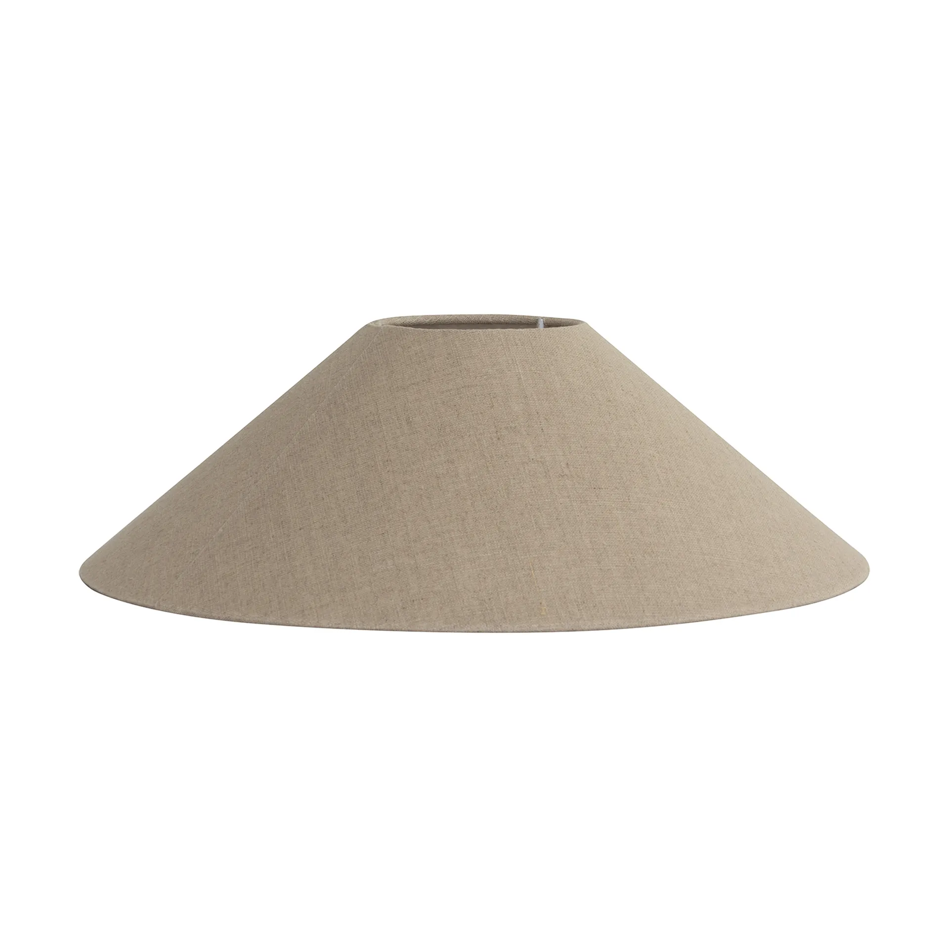 Watt & Veke Basic flat lampeskærm Ø36 cm Natural