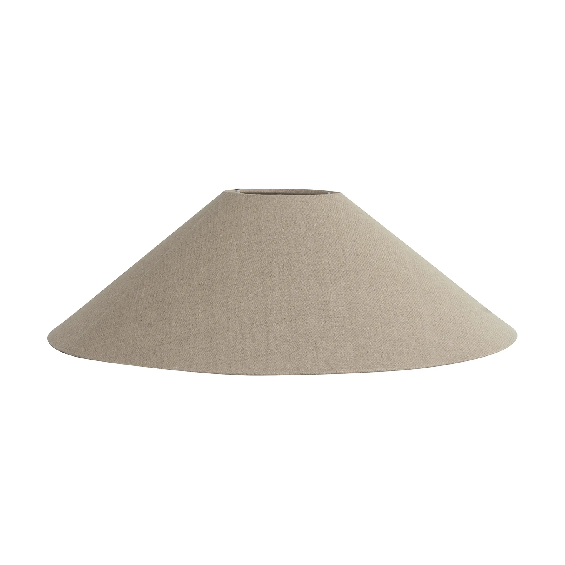 Basic Flat 42 Skærm Natural – Watt &amp; Veke Watt & Veke - Stue - Skandinavisk - Stof / tekstil - Med én lyskilde