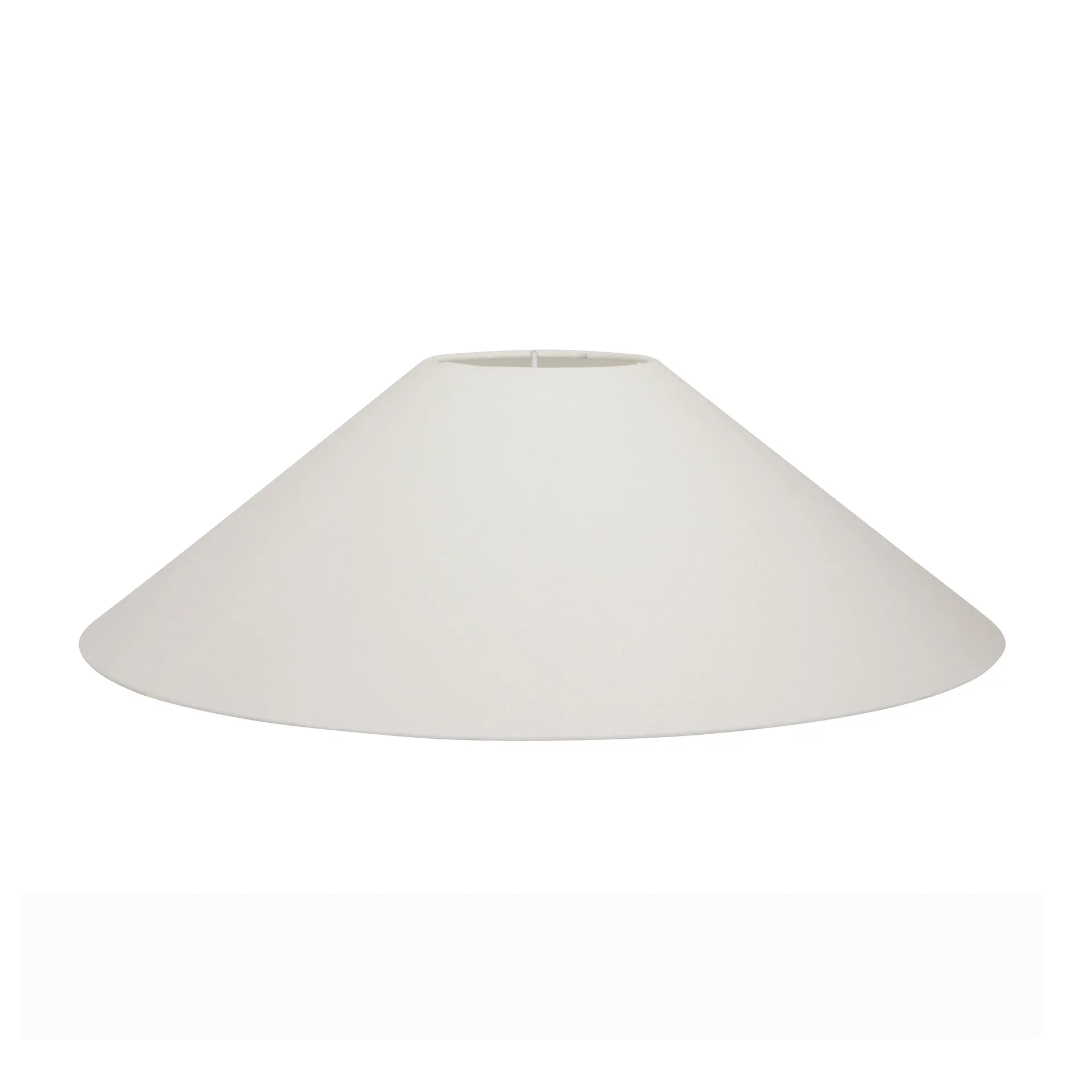 Watt & Veke Basic flat lampeskærm Ø42 cm White
