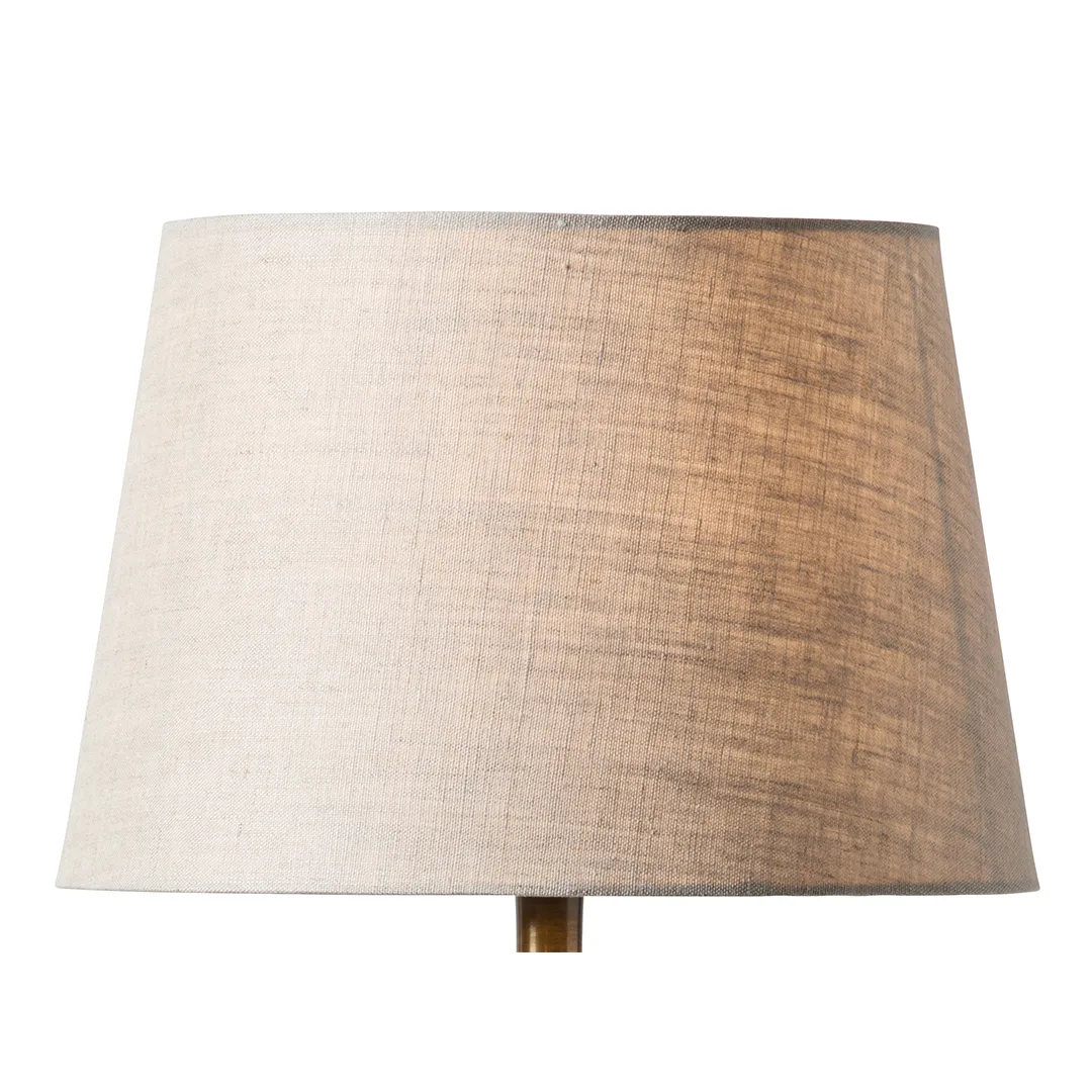 Watt & Veke Basic Straight lampeskærm 28 cm Natur