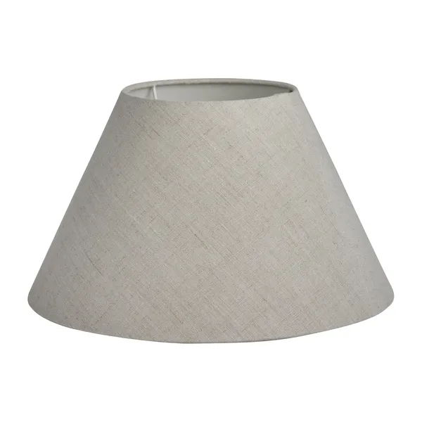Basic wide lampskärm Ø30 cm, Natural