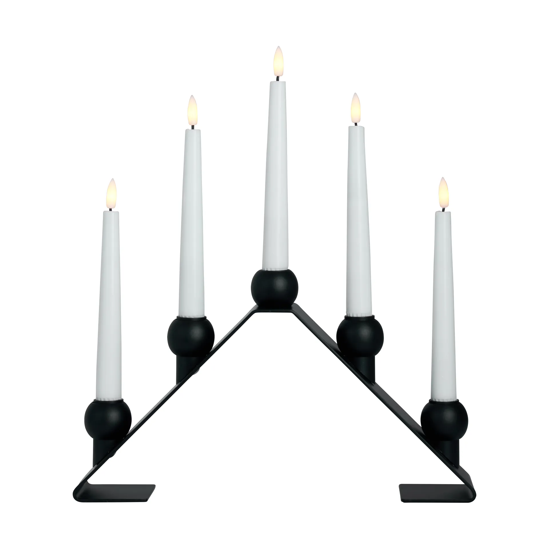 Watt & Veke Bougeoir de l'Avent Luna Black