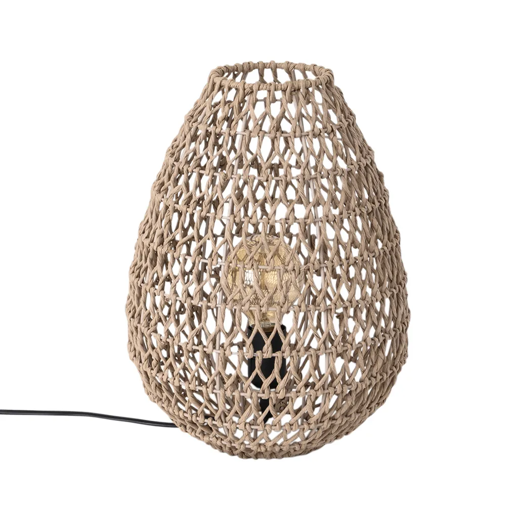 Buster bordlampe Natural – Watt &amp; Veke Watt & Veke - Stue - Skandinavisk - Papir / karton - Med én lyskilde