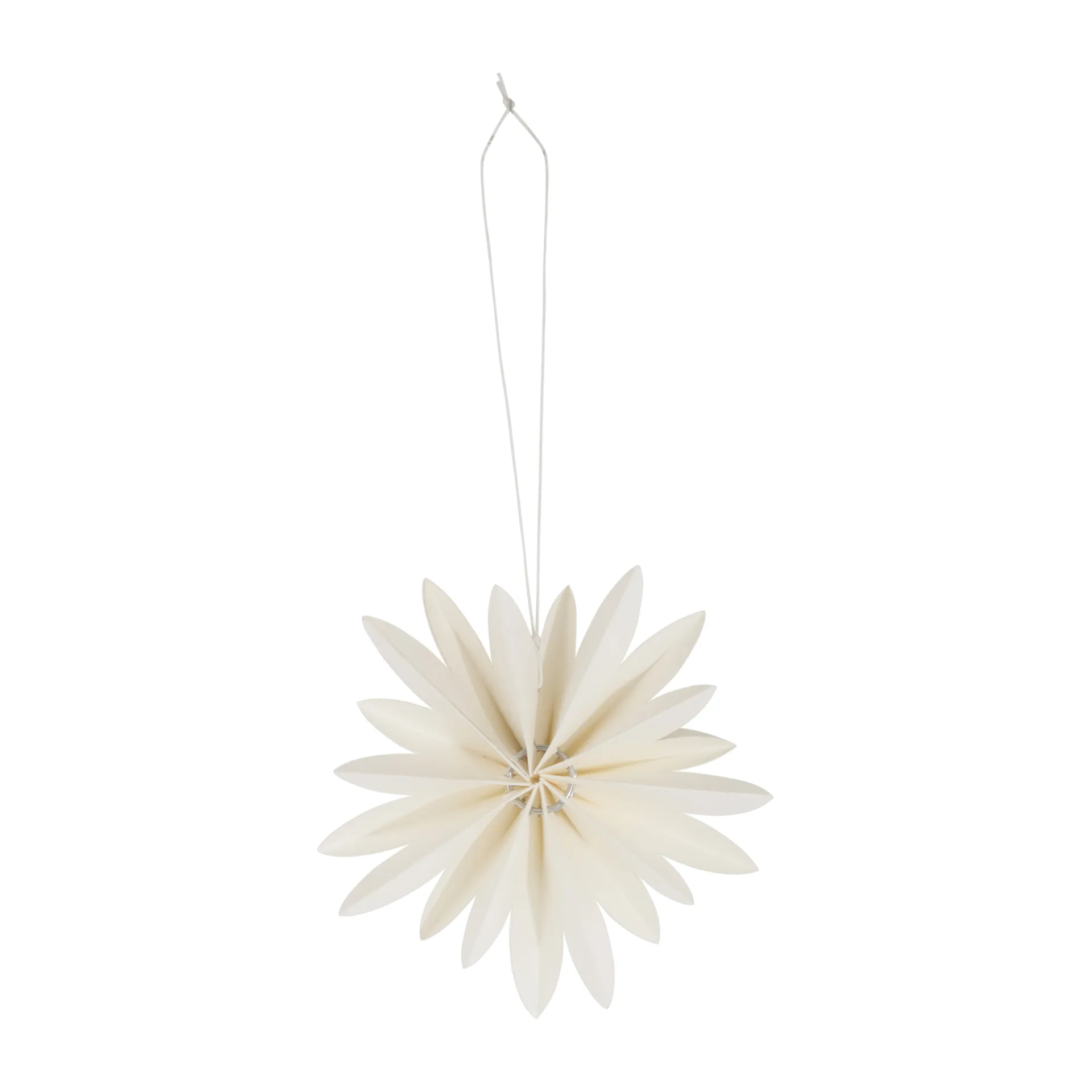 Watt & Veke Décoration de Noël Flower Ø Blanc