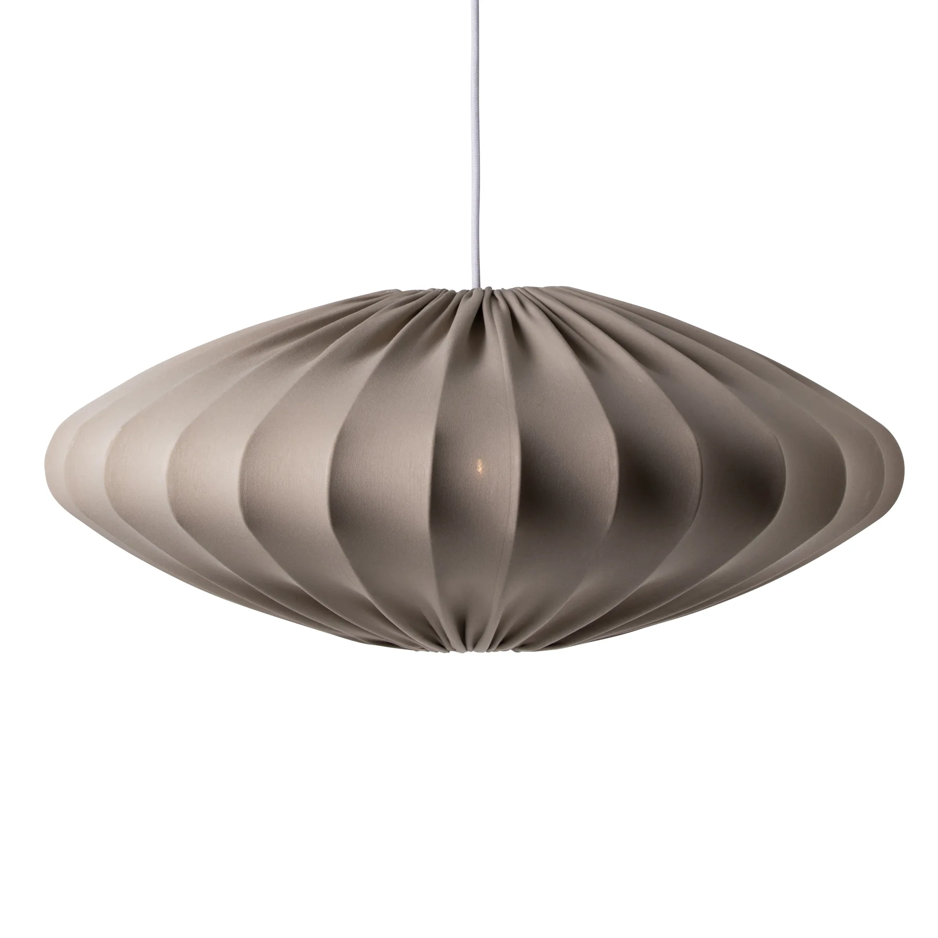 Ellipse 65 skærm, sandfarvet – Watt &amp; Veke Watt & Veke - Stue - Skandinavisk - Stof / tekstil - Med skærm