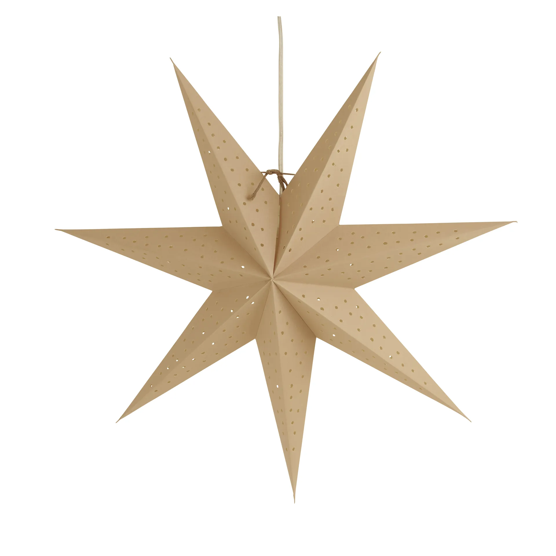 Watt & Veke Étoile de l'Avent Stella beige Ø