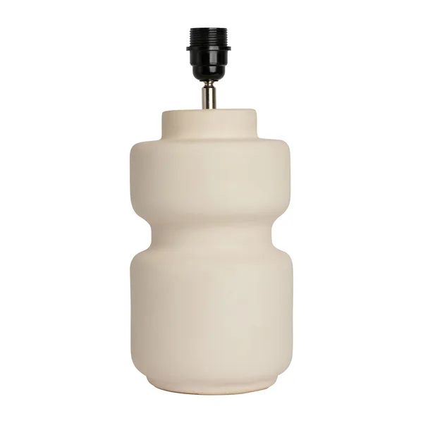 Evy lampfot 37 cm, White