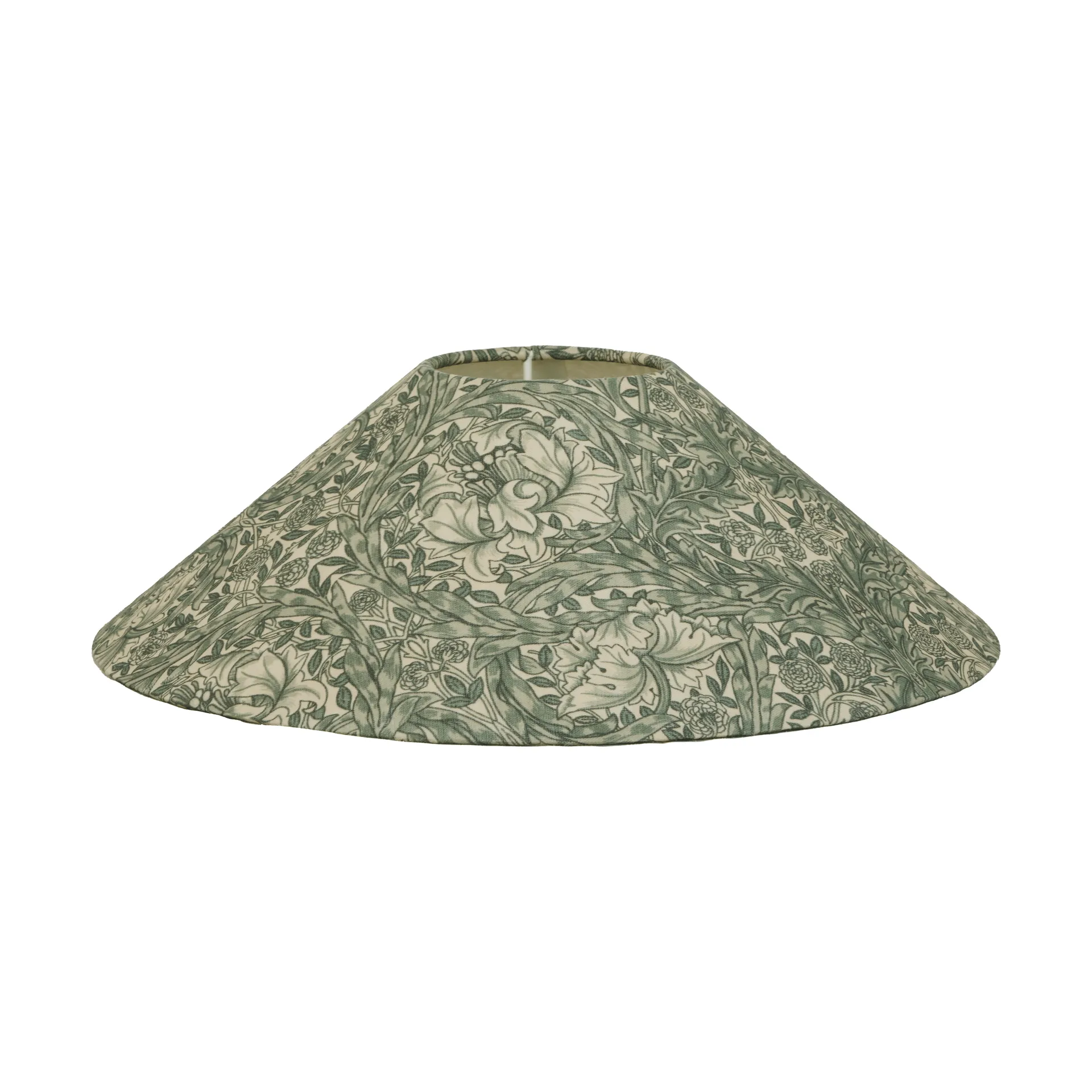Watt & Veke Flat shade lampeskærm African marigold green, Ø36x10 cm