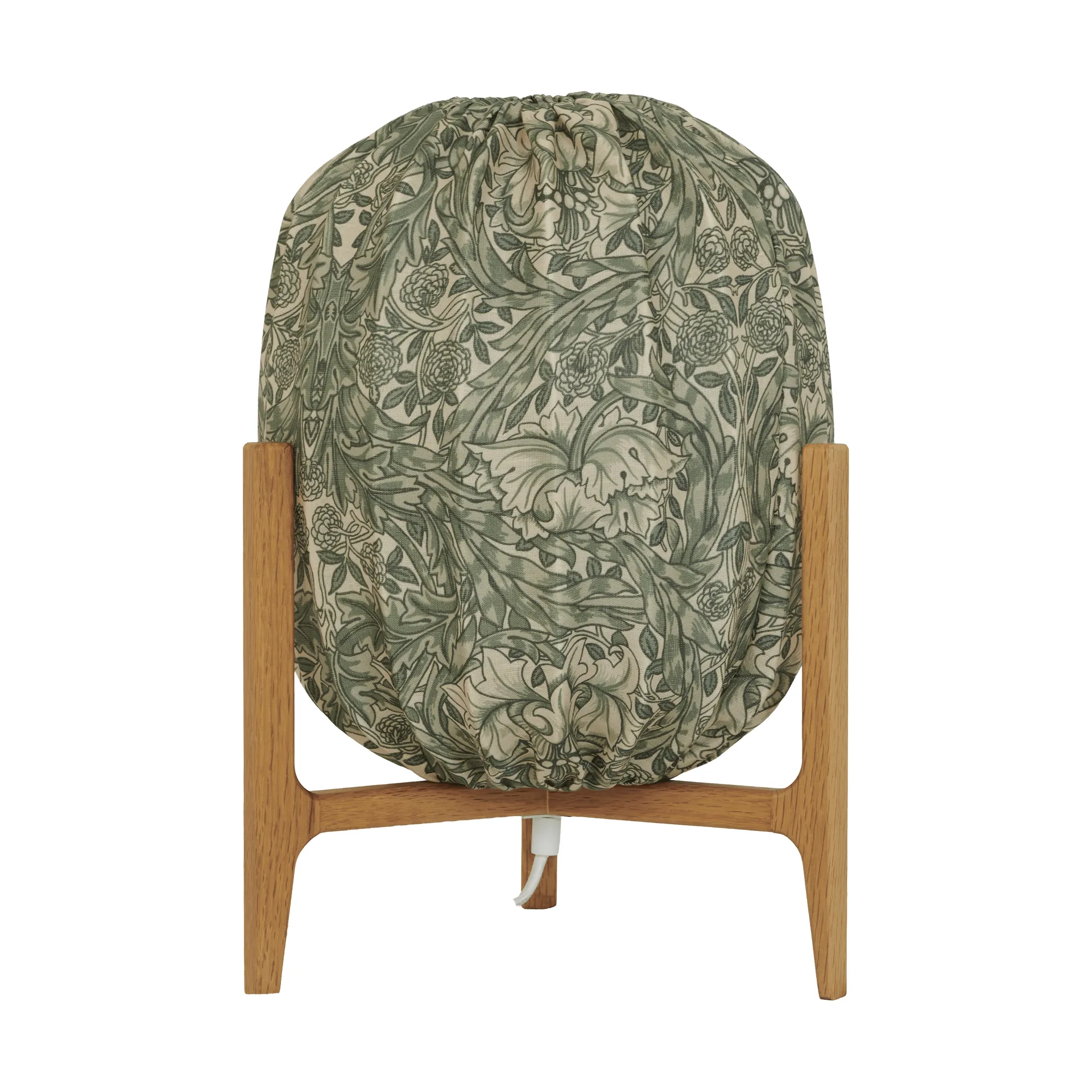 Watt & Veke Prisma bordlampe Oak-African marigold green, Ø27x42 cm