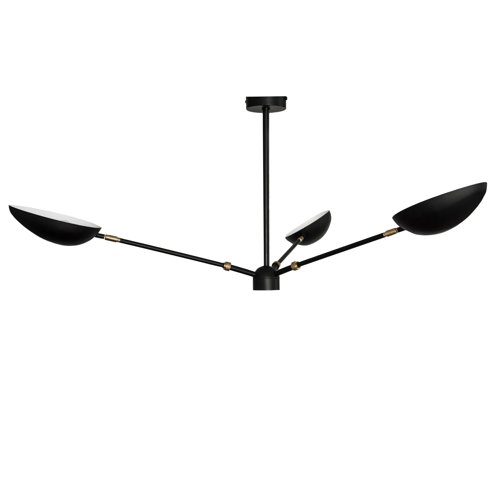 Watt & Veke Spoon loftpendel mat sort messing