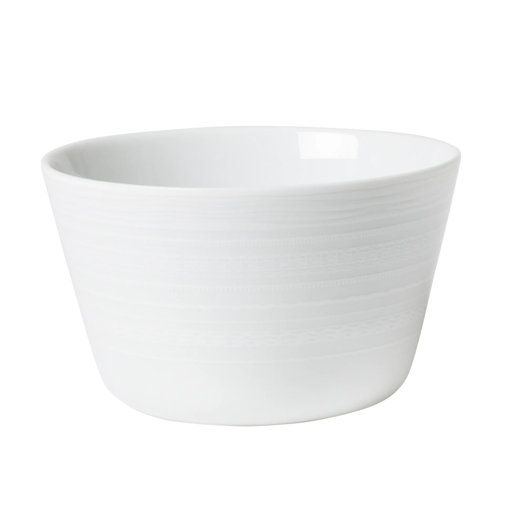 Wik & Wals&oslash;e Hvidt tr&aelig; serveringssk&aring;l 17 cm