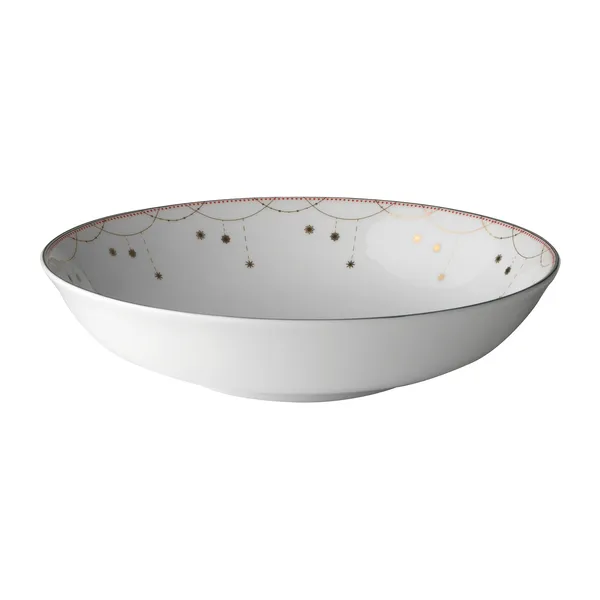 Julemorgen serveringsskål låg, Ø22 cm