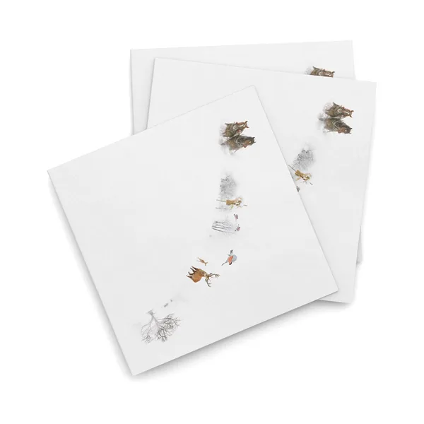 Julemorgen servett 25x25 cm 20-pack, Story