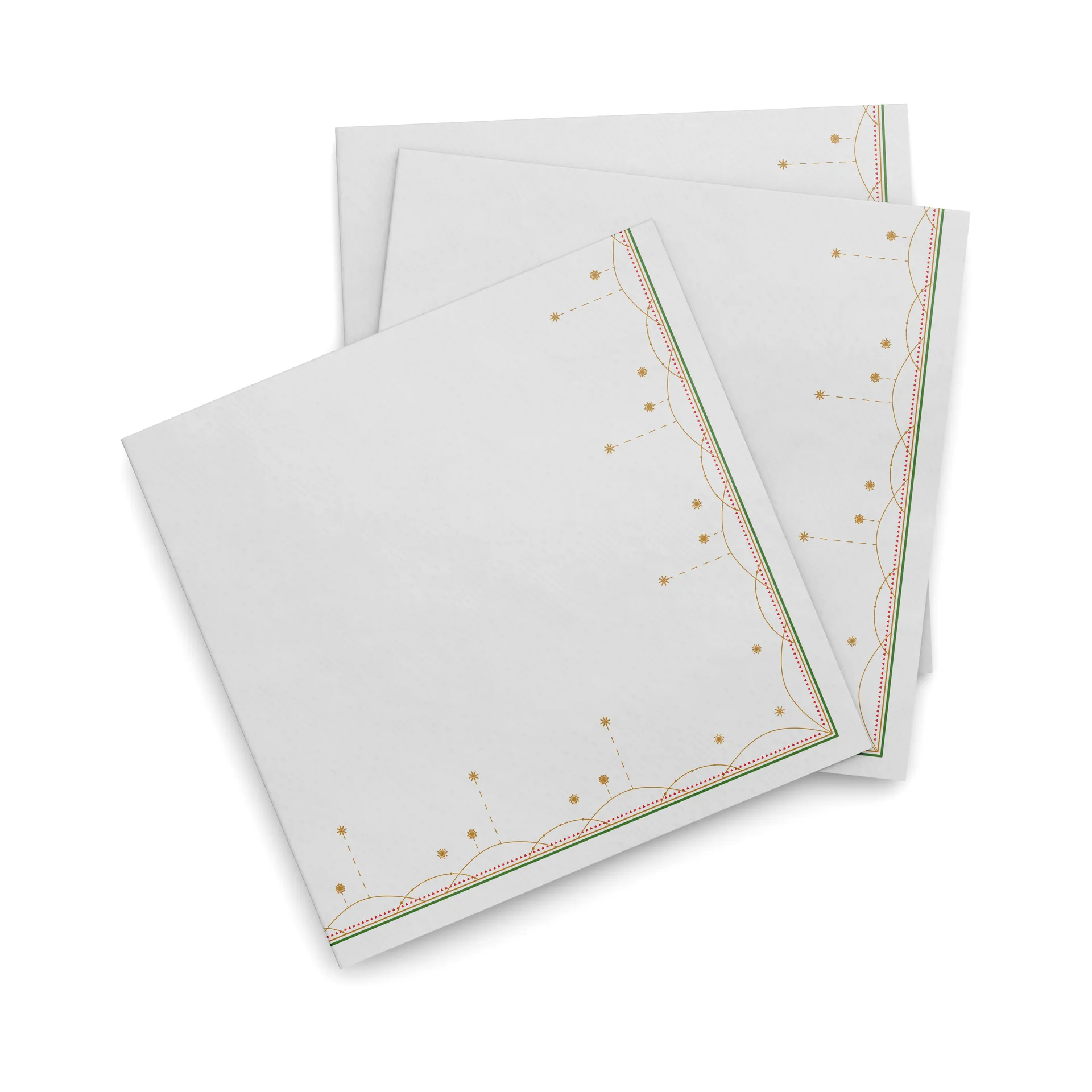 Wik & Walsøe Serviette Julemorgen cm pack de 20 Guirlandes