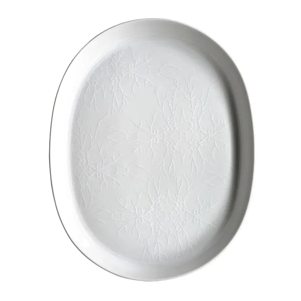 Whitewood oval tallrik, 36 cm