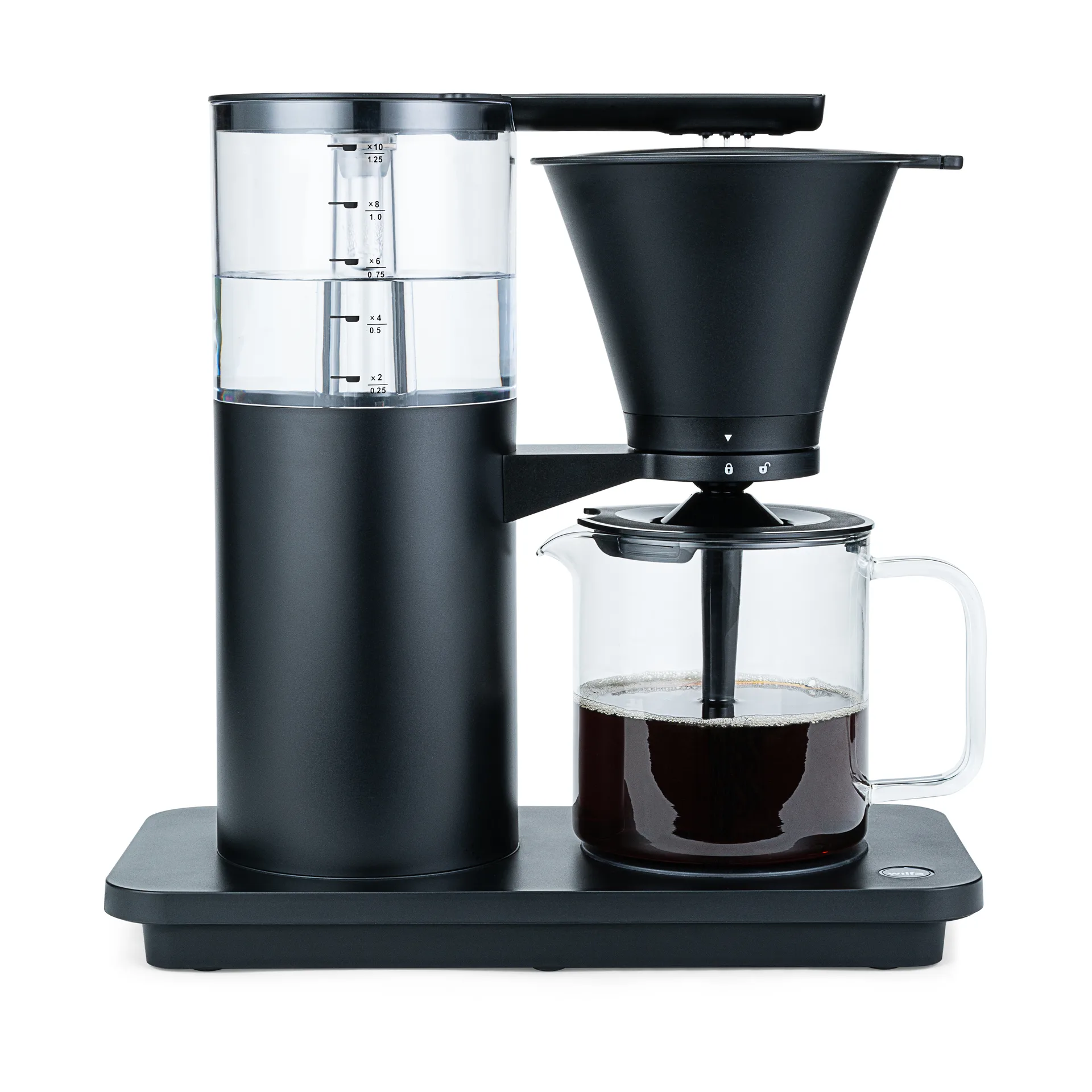 Wilfa Daily CM11B-A125 kaffemaskine, 1,25 liter, sort