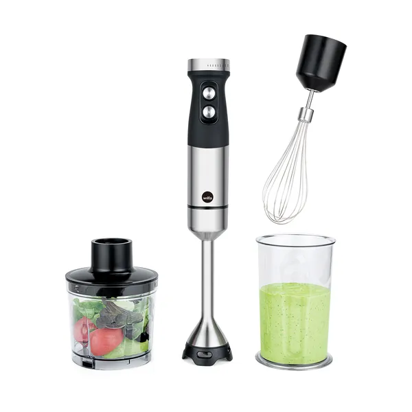 Wilfa Fusion 1000 stavmixer, Rostfritt stål-svart, 1000 w
