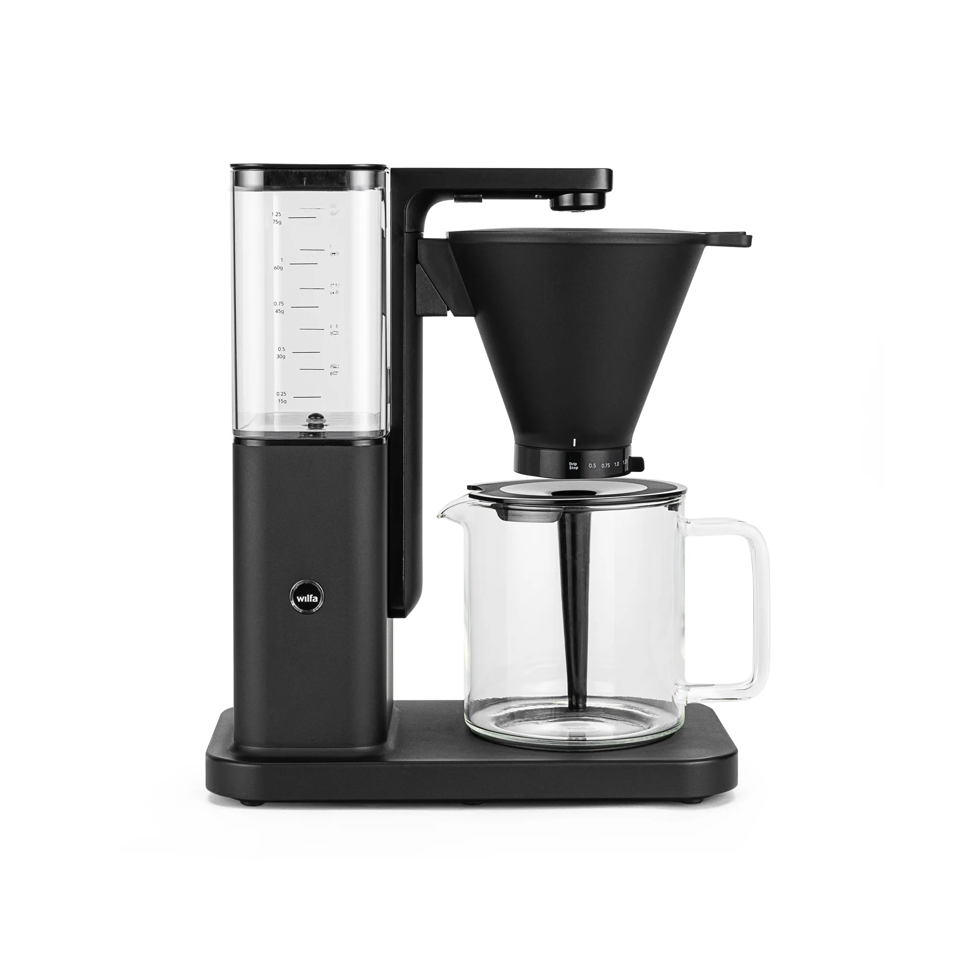 Wilfa Zense CM10AB-M125 alux kaffemaskine Sort