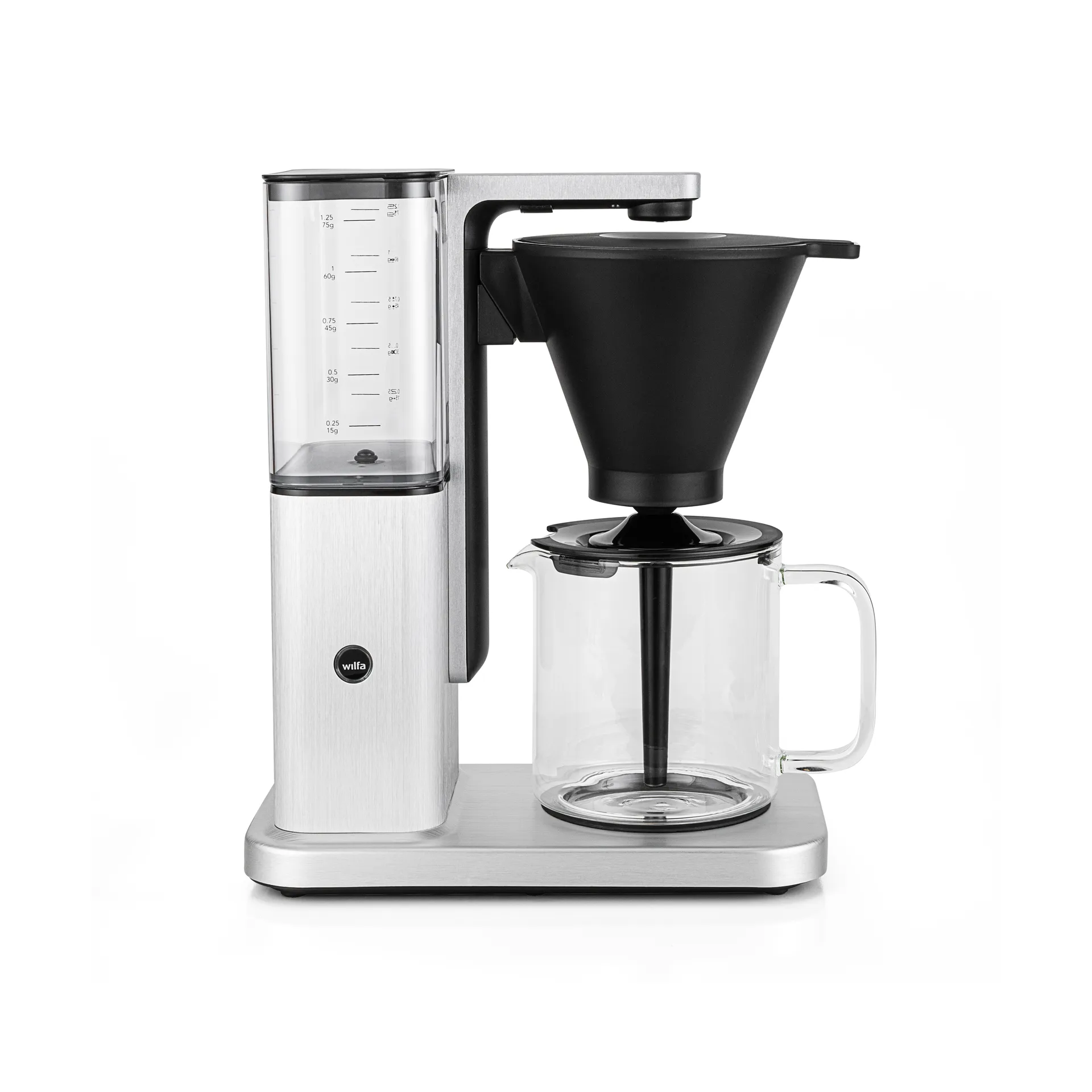 Wilfa Zense CM10ABA-A125 alux auto kaffemaskine Sølv