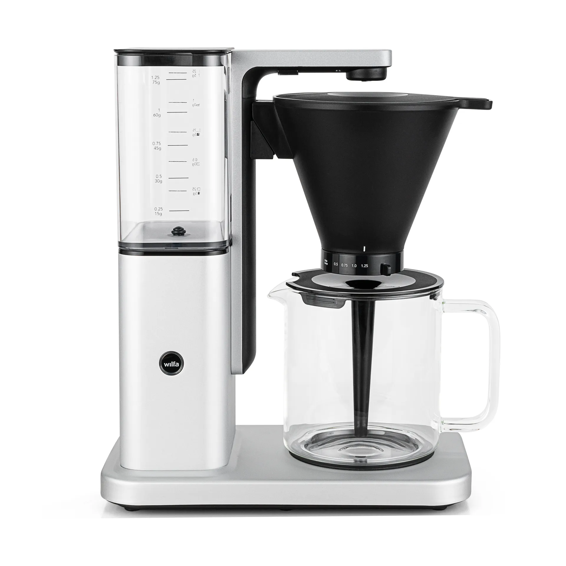 Wilfa Zense CM10APA-M125 alux kaffemaskine Sølv