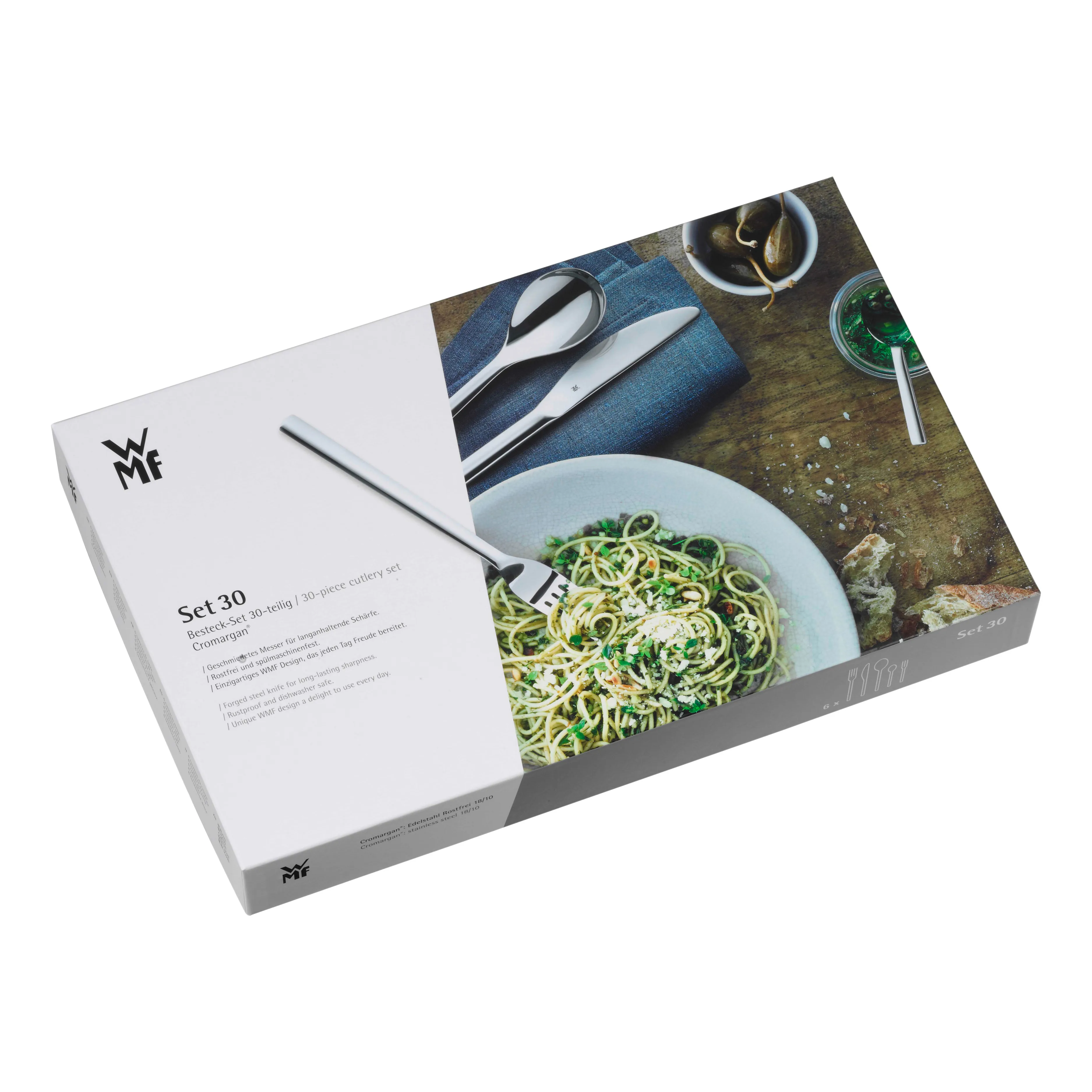 【新品未使用】WMF Cromargan 30点カトラリーセット Denver cutlery set, cromargan, polished - WMF | KitchenTime