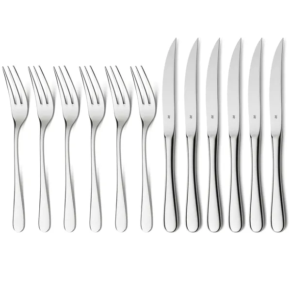 Geschenkidee grillbestick 12 delar, Rostfritt stål