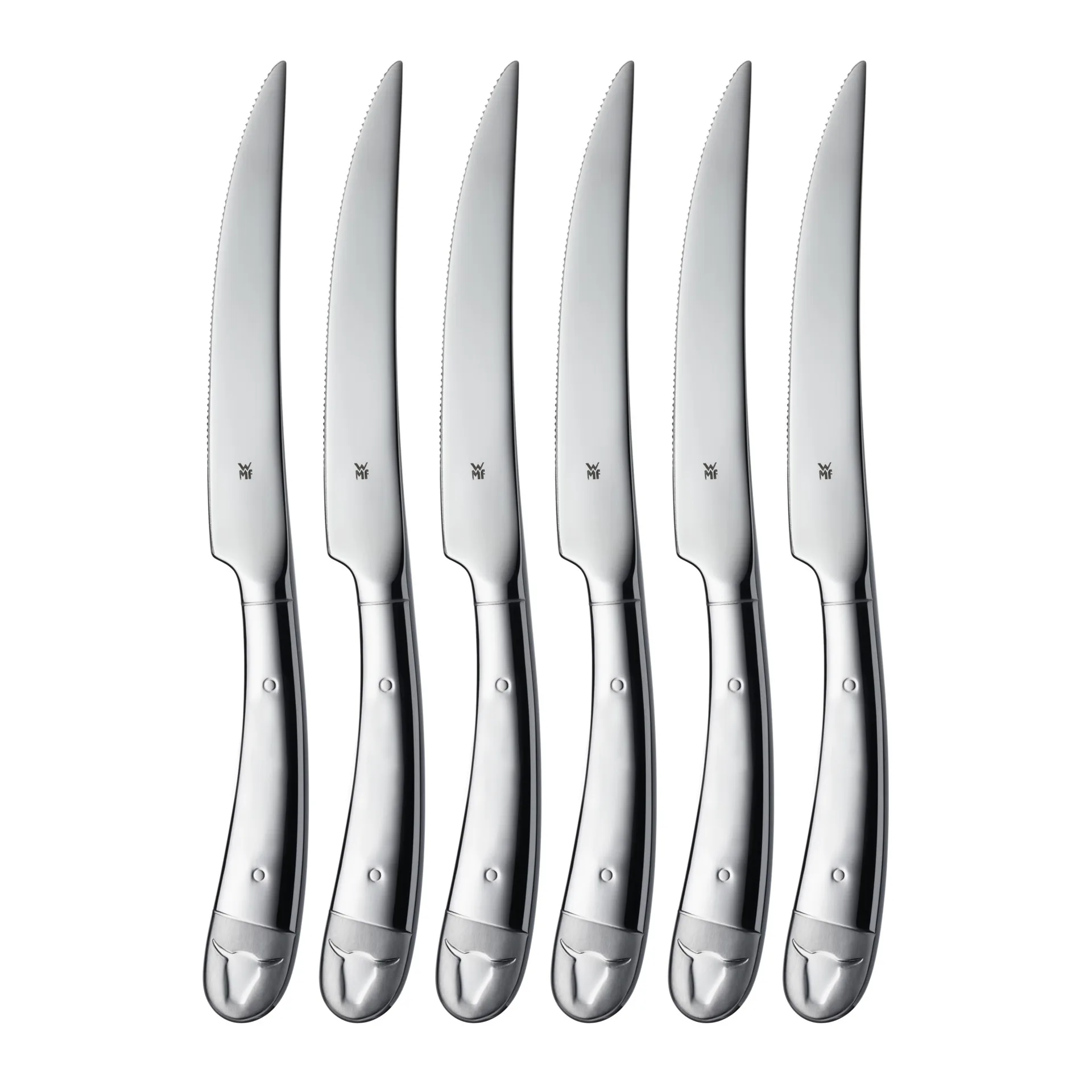 WMF Geschenkidee grillkniv 6-pack Rostfritt st&aring;l