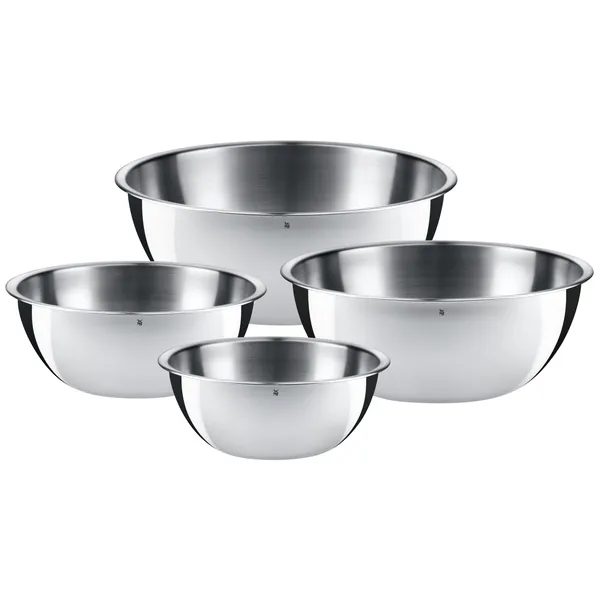 Gourmet köksskål set 4 delar, Rostfritt stål