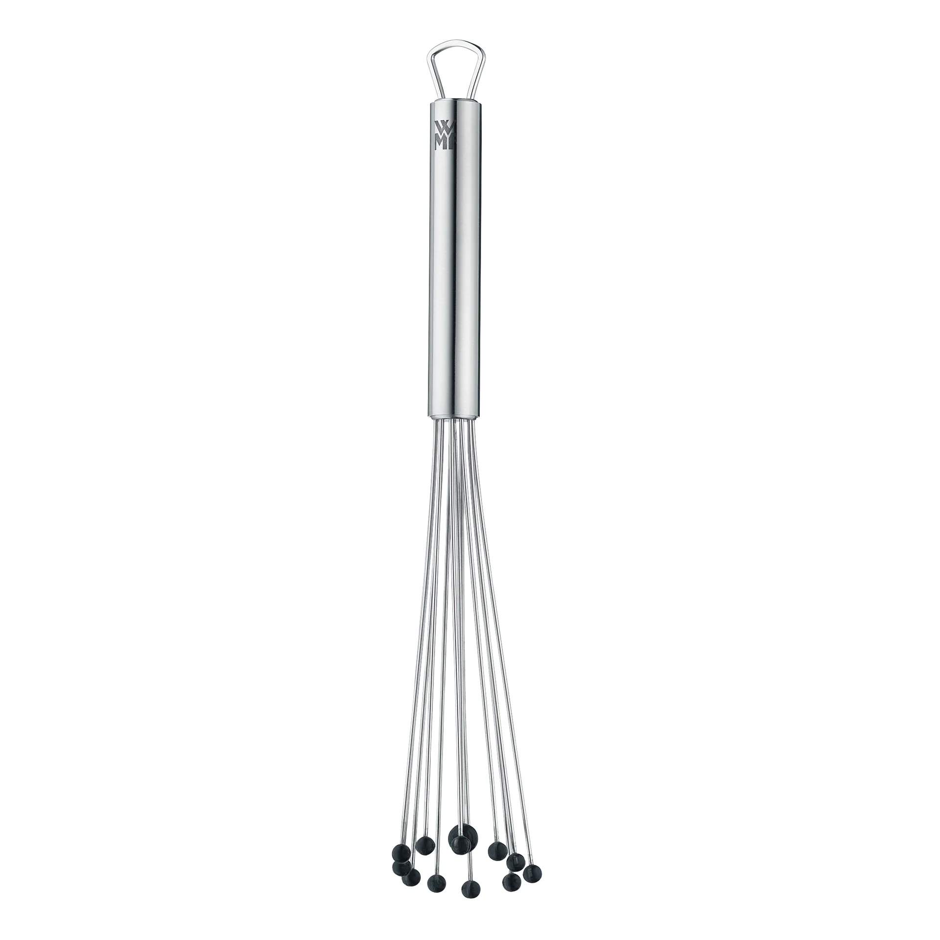 WMF 1873006030, Kuglepiskeris, Sort, Rustfrit stål, Silikone, Rustfrit stål, Rustfrit stål, Hængende hul, 260 °C