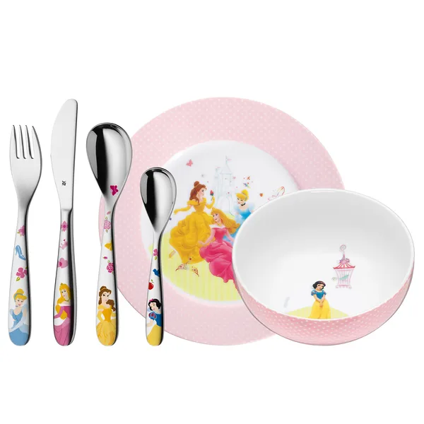 WMF barnservis 6 delar, Disney Princess