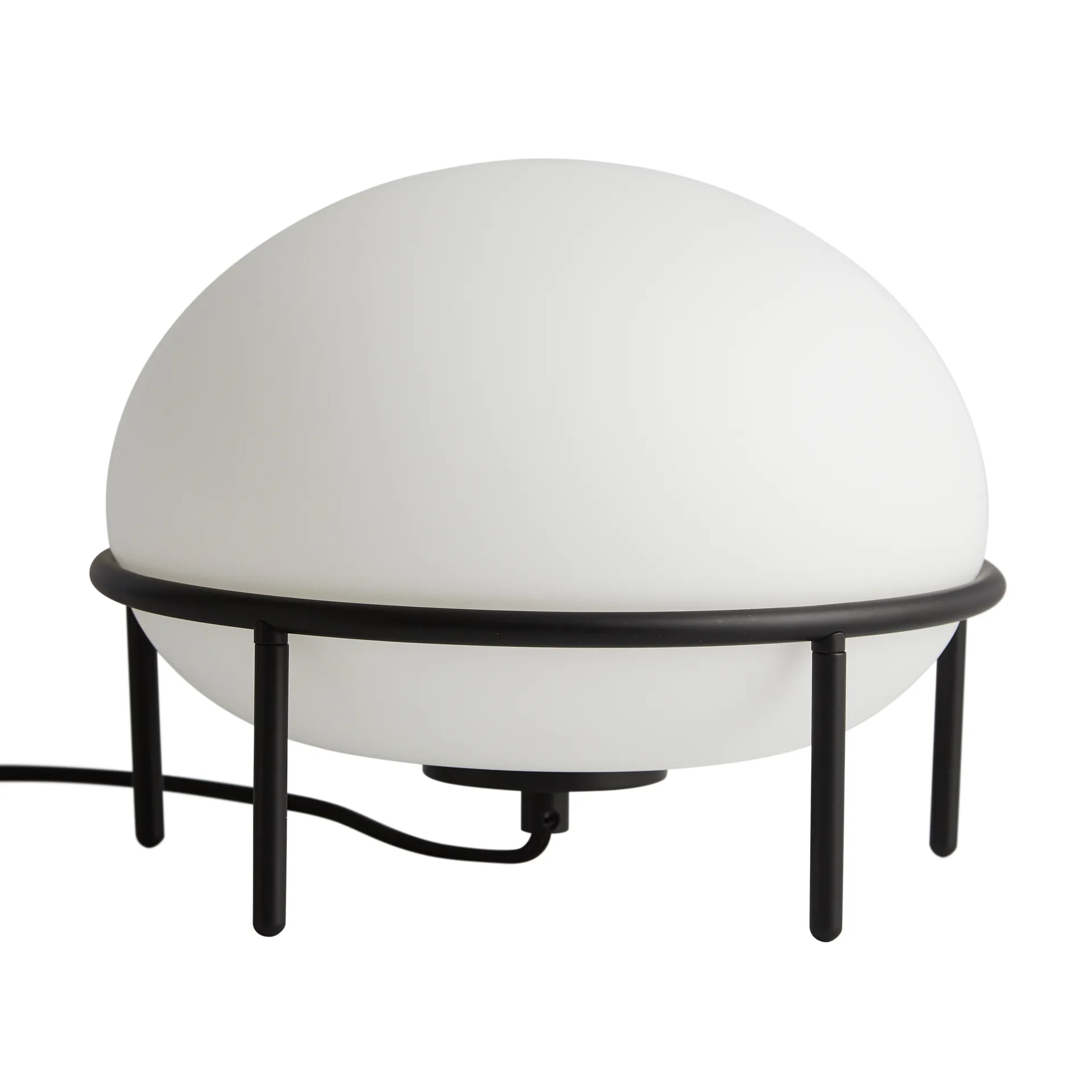 Woud Pump bordlampe sort, opal