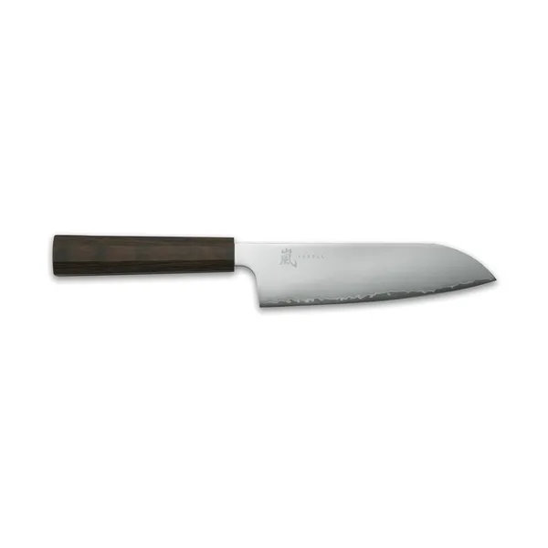 Hana santokukniv 16,5 cm, Rostfritt stål-pakkaträ