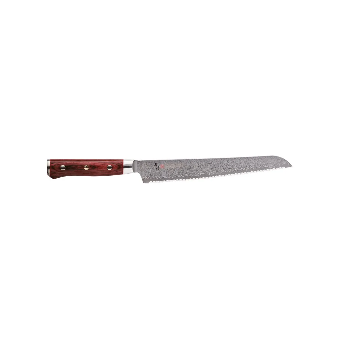 Zanmai/Mcusta Classic Damaskus Pro br&ouml;dkniv 23 cm Natur