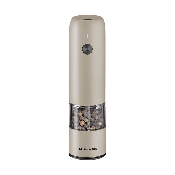 Köln elektrisk pepparkvarn, Grå, 14 cm