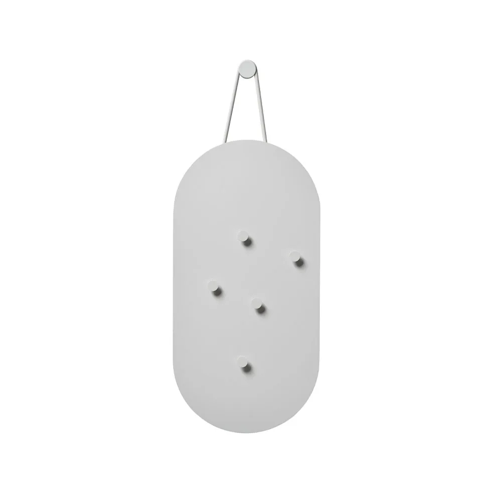 ZONE Denmark - Zone A-bulletin board Opslagstavle m. 5 magneter 60 x 30 cm Soft Grey