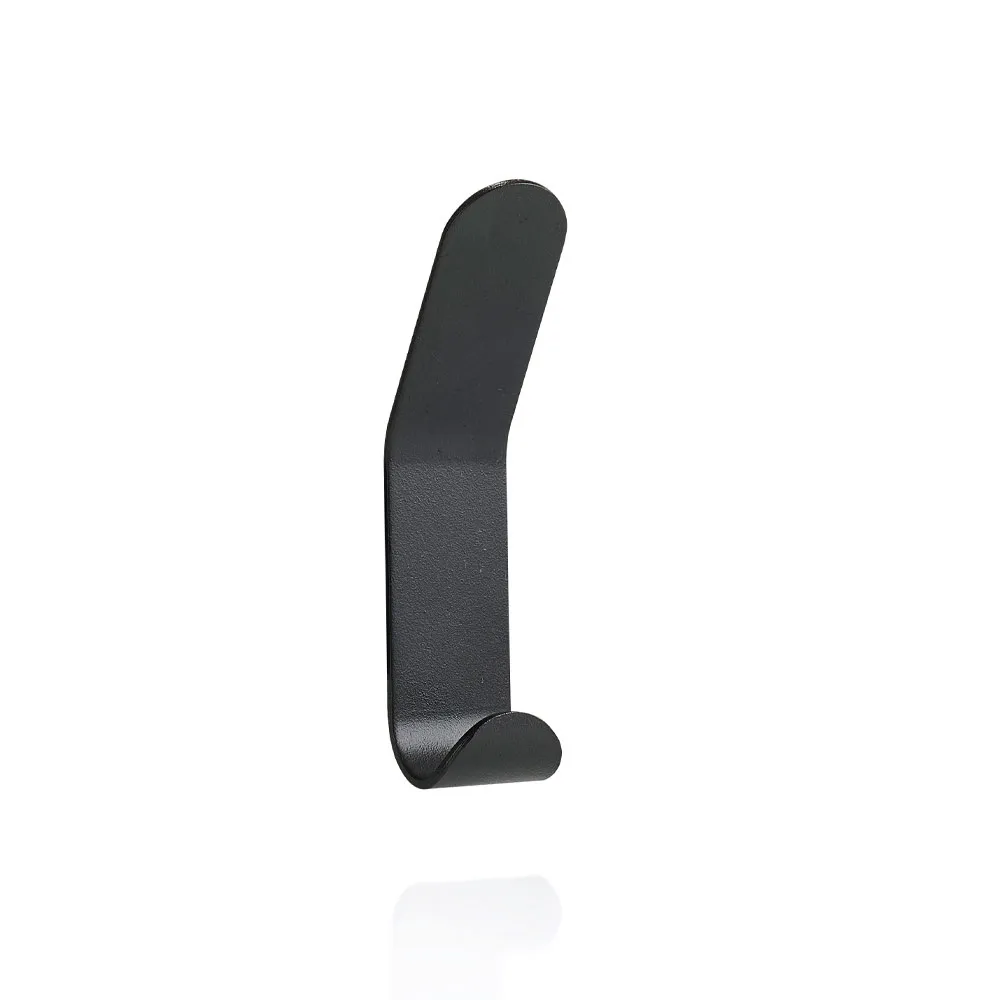 ZONE Denmark - Zone A-Double hook Dobbeltknag 3,5 x 2,5 x 11 cm Sort