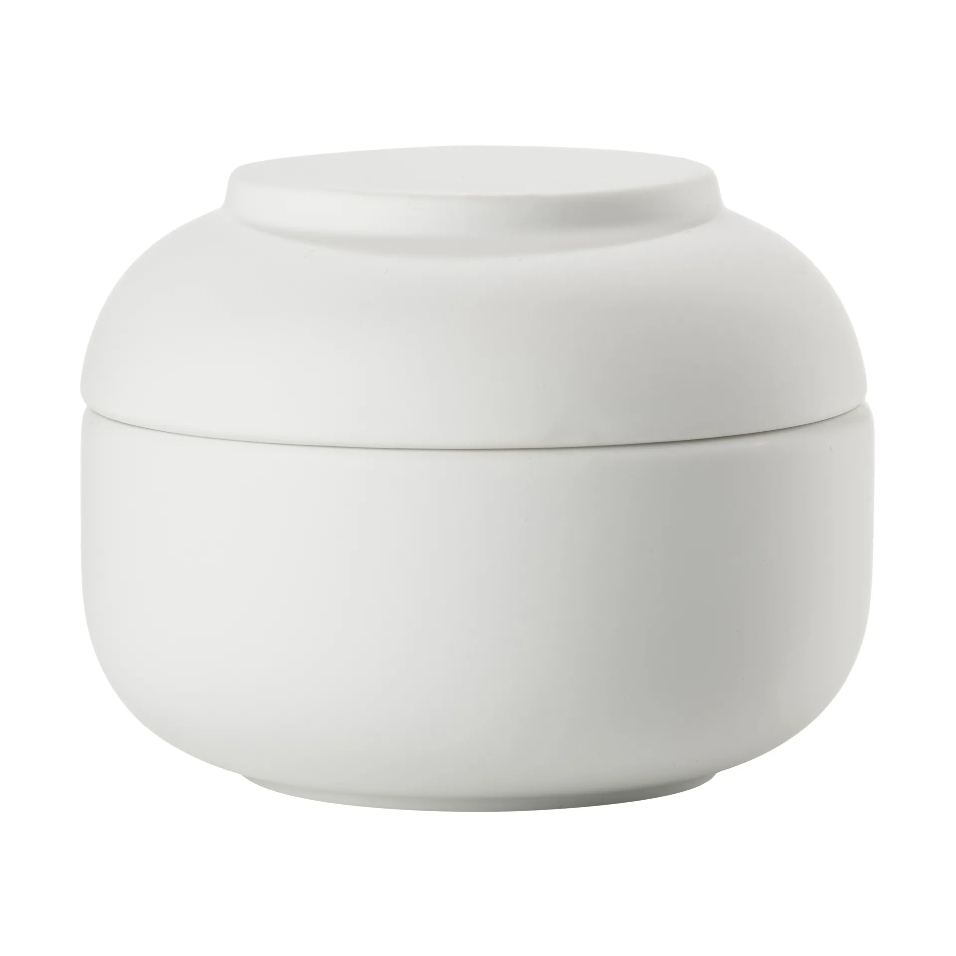 Zone Denmark Bocal avec couvercle Sensu Ø10,5x7,5 cm White