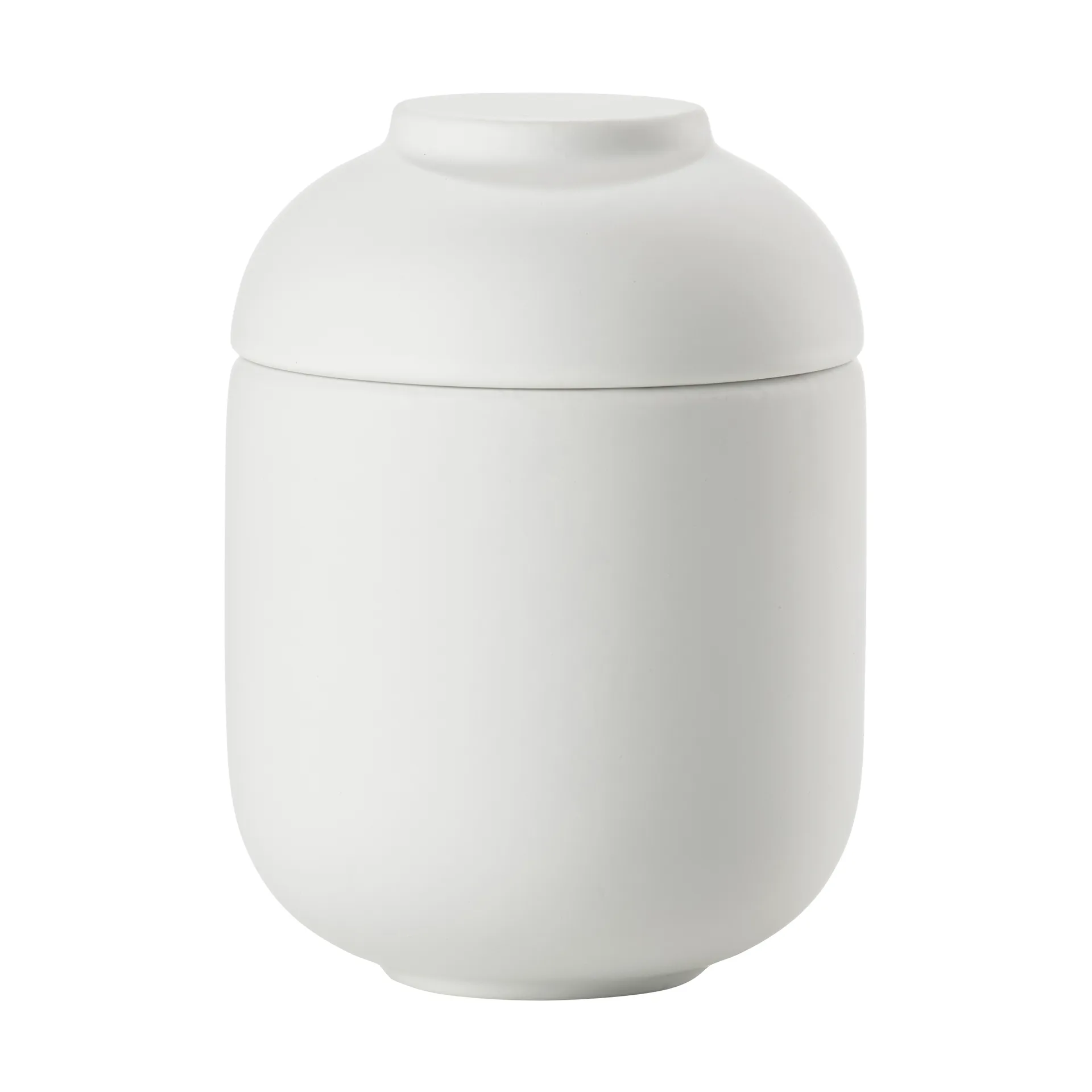 Zone Denmark Bocal avec couvercle Sensu Ø6,5x9 cm White