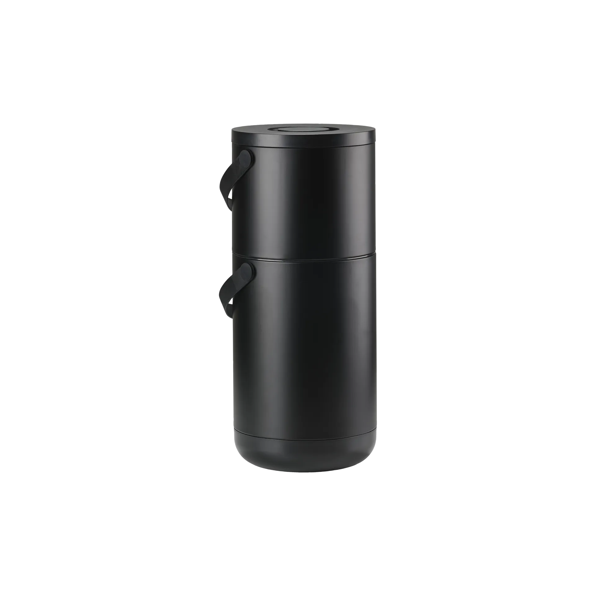 Zone Circular Affaldsspand Dia 31,5 x 65,5 cm 22+12 liter-Black