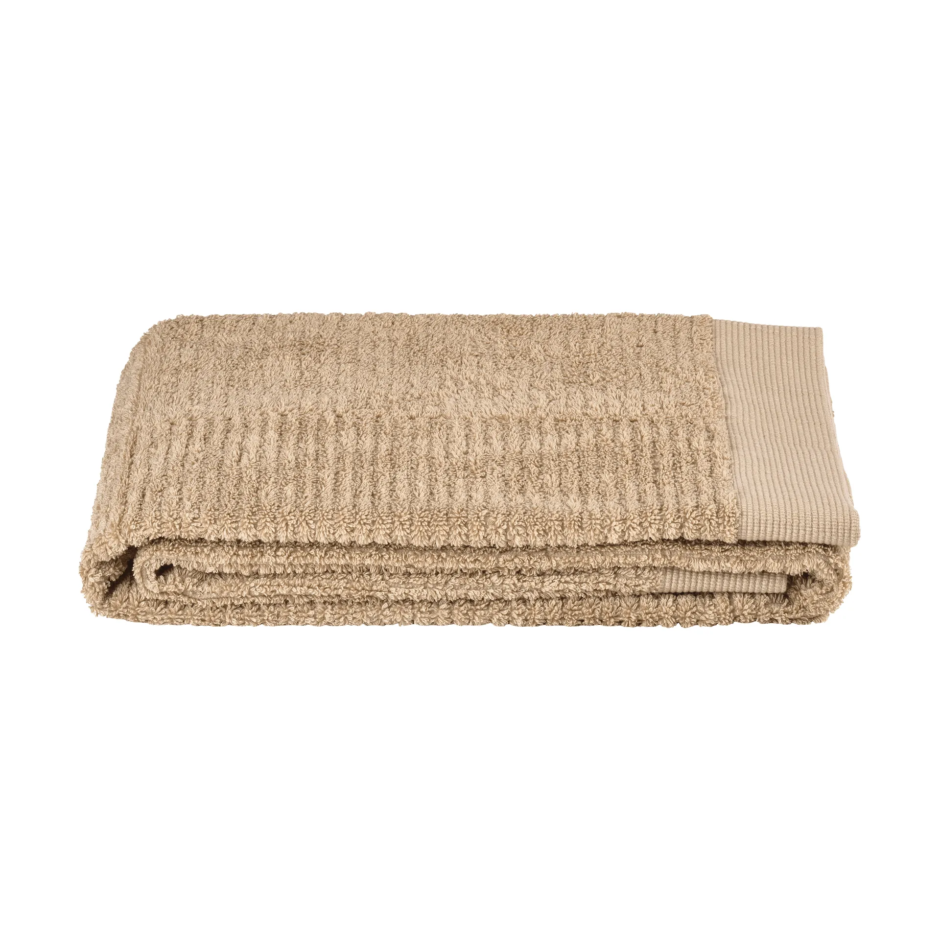 Håndklæde - 100% bomuld - Badehåndklæde 70x140 cm - Zone Denmark Classic - Camel
