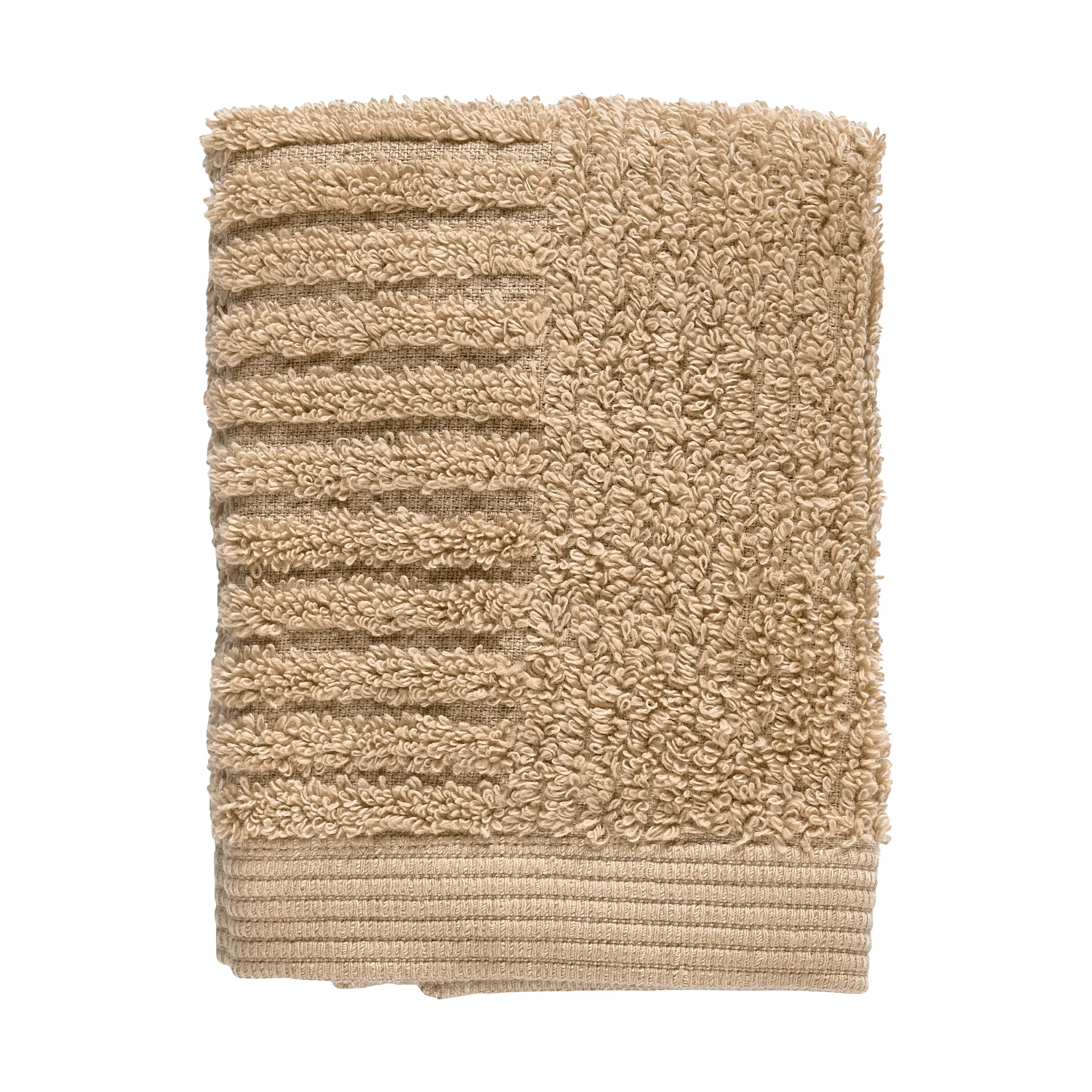 Vaskeklud - 100% bomuld - 30x30 cm - Zone Denmark Classic - Camel