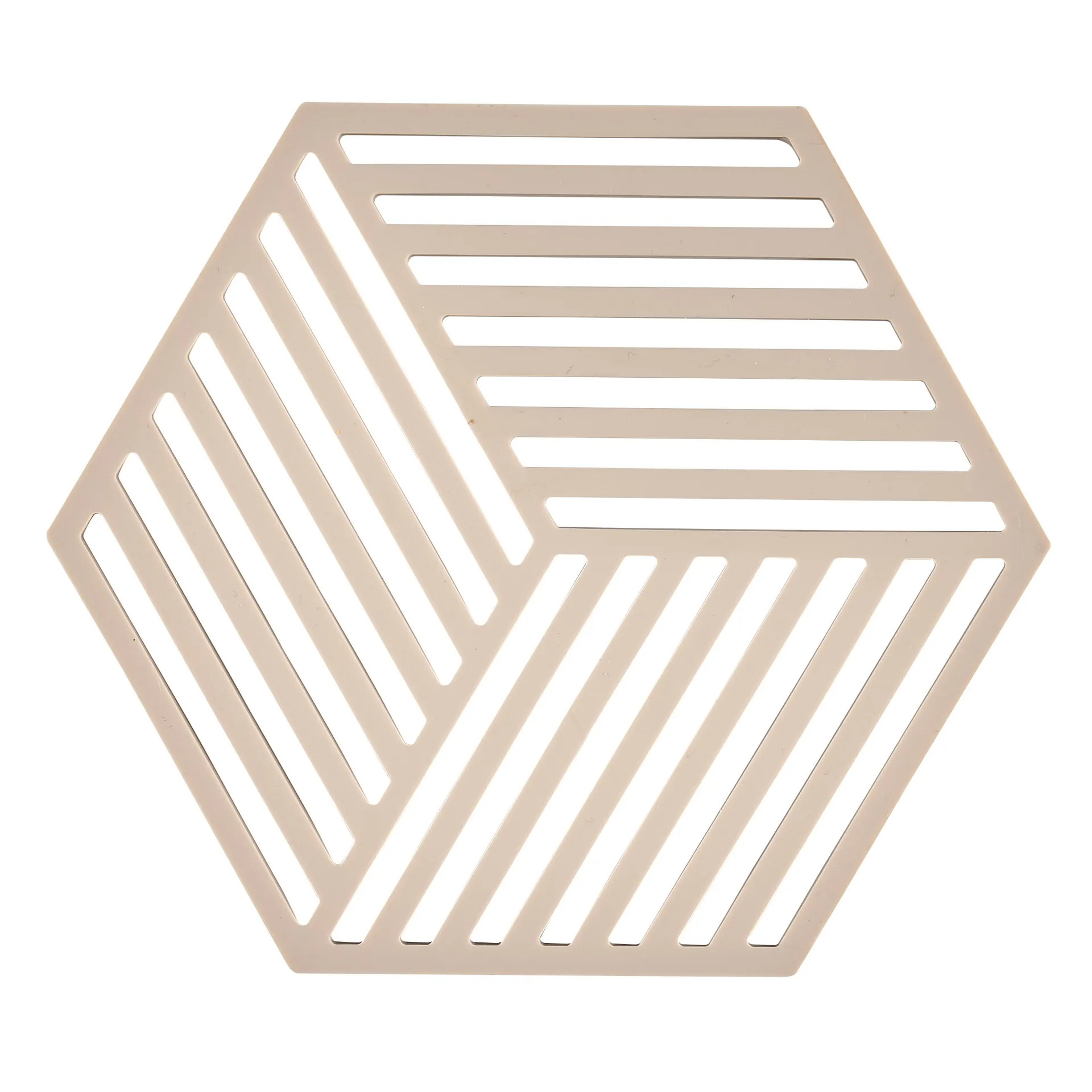 ZONE Denmark - Zone Hexagon Bordskåner 16 x 14 x 0,9 cm Desert