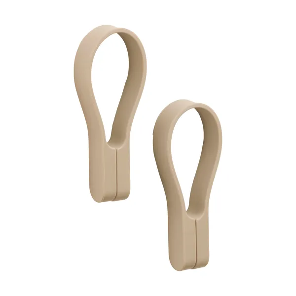Loop handdukshängare magnet 2-pack