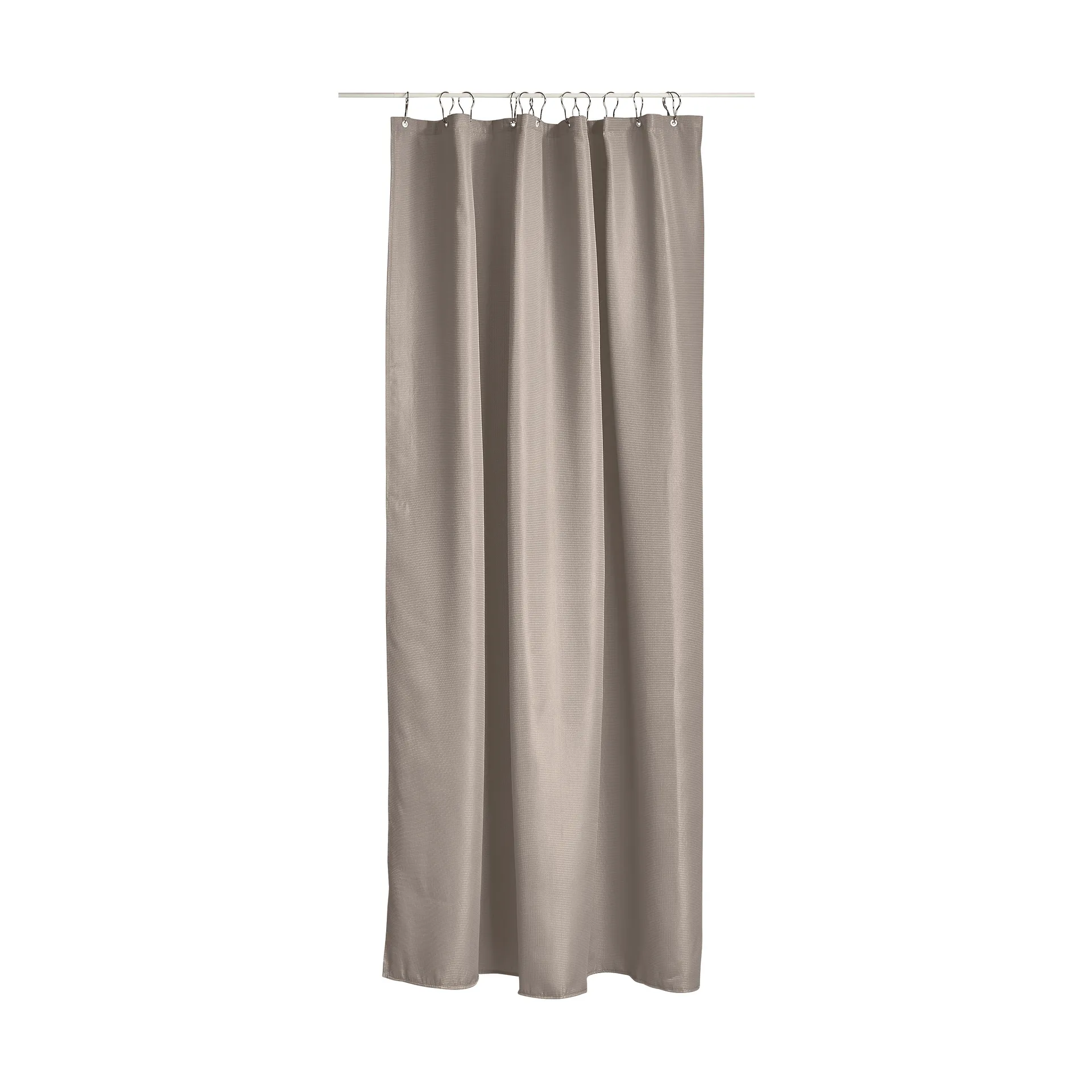 Badeforhæng - 180x200 cm - Zone Denmark Lux - Jacquardvævet Taupe