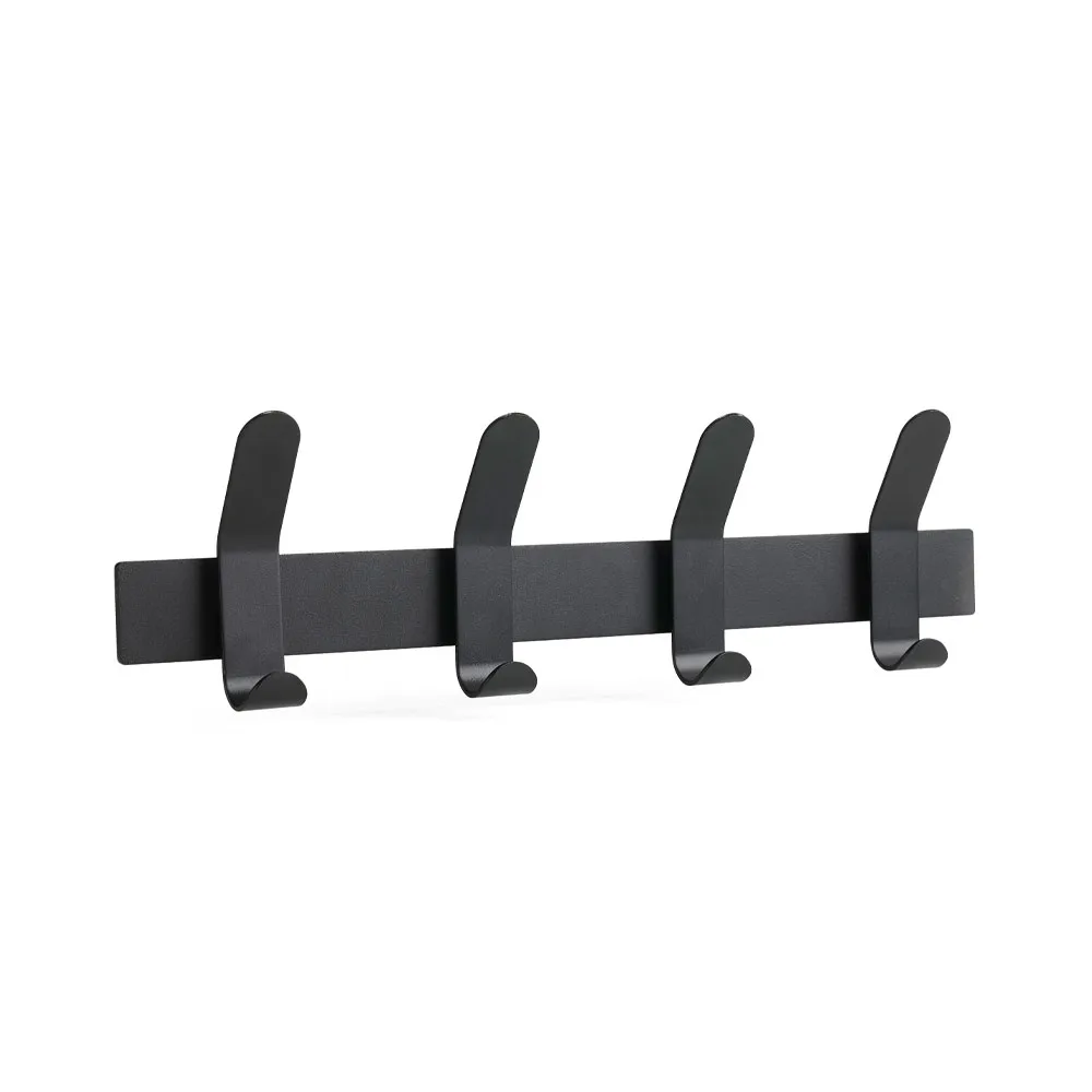 Zone Denmark Patère A-Rack black, 4 crochets