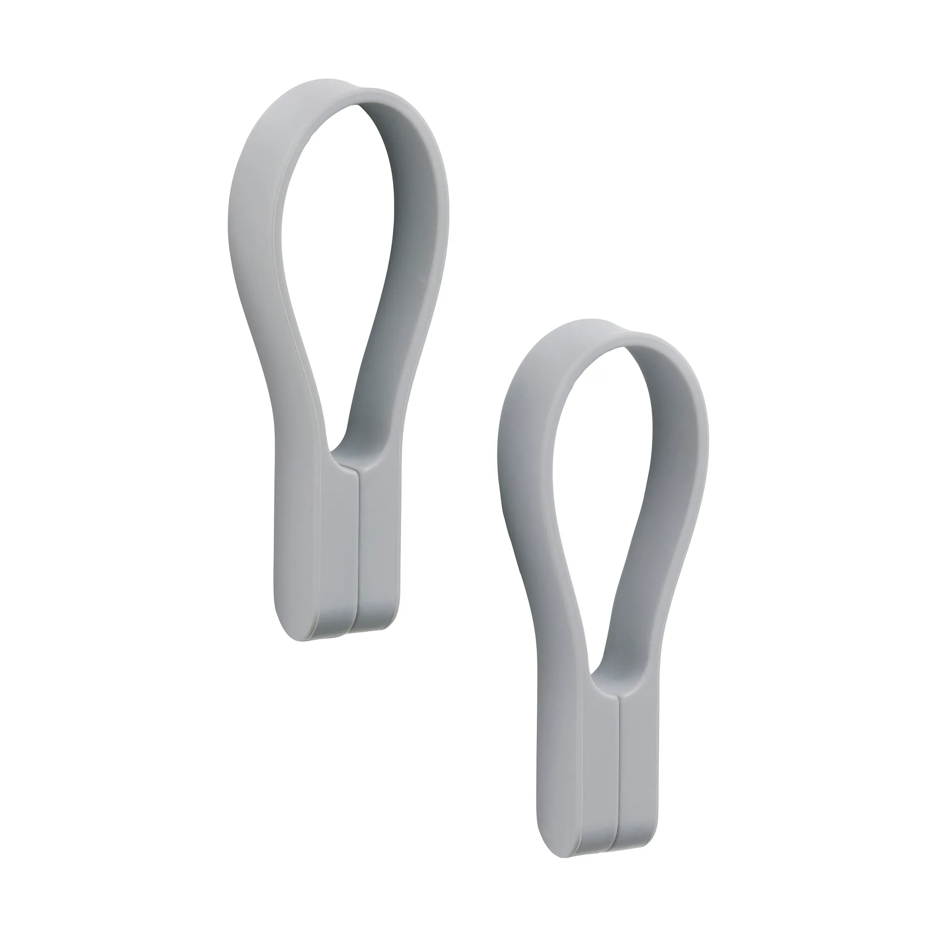 Zone Denmark Porte-serviettes magnétique Loop, Lot de 2 Gull grey