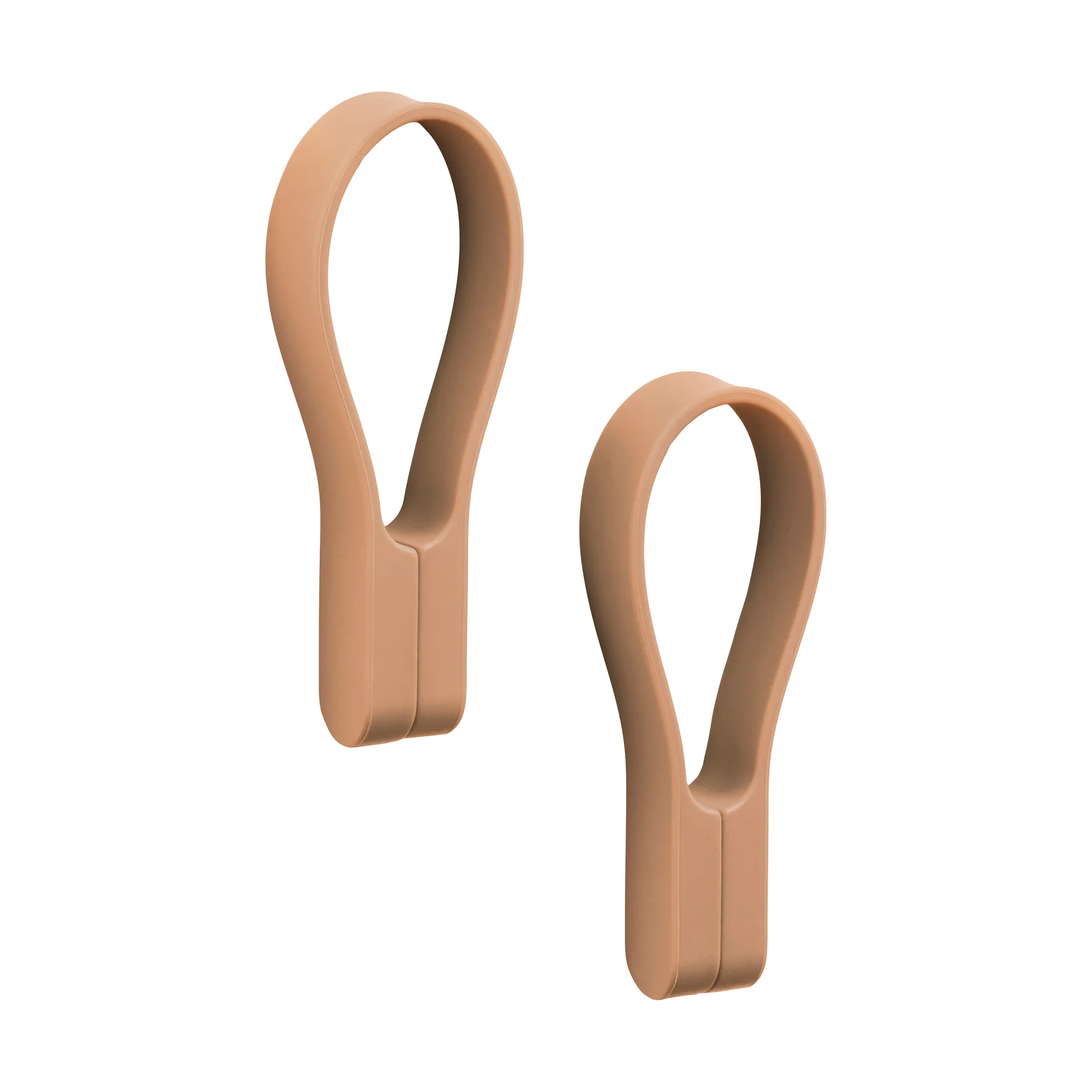 Zone Denmark Porte-serviettes magnétique Loop, Lot de 2 Mandarine