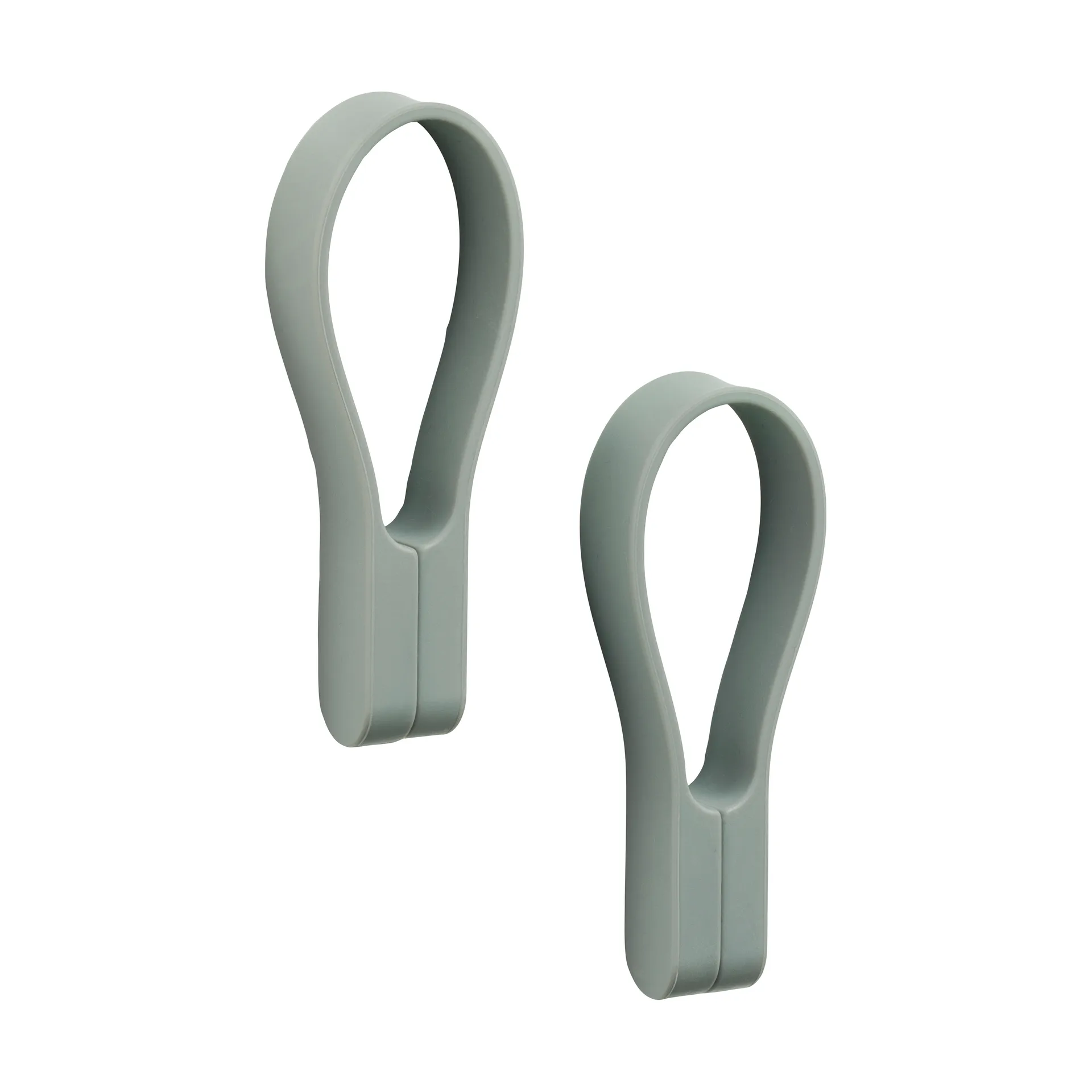 Zone Denmark Porte-serviettes magnétique Loop, Lot de 2 Matcha green
