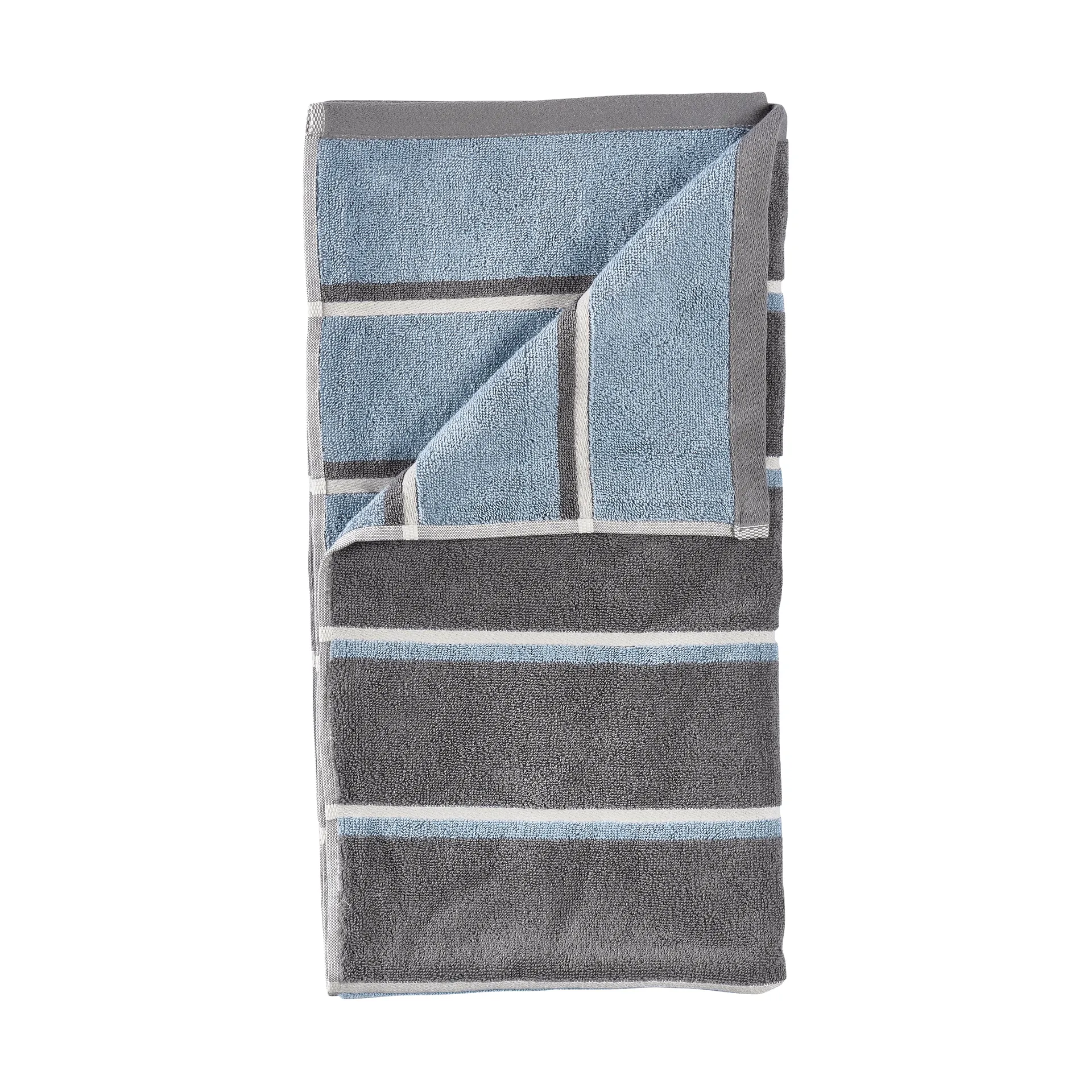 Zone Denmark Serviette de sauna Grey-blue fog-soft grey, cm — vue 3